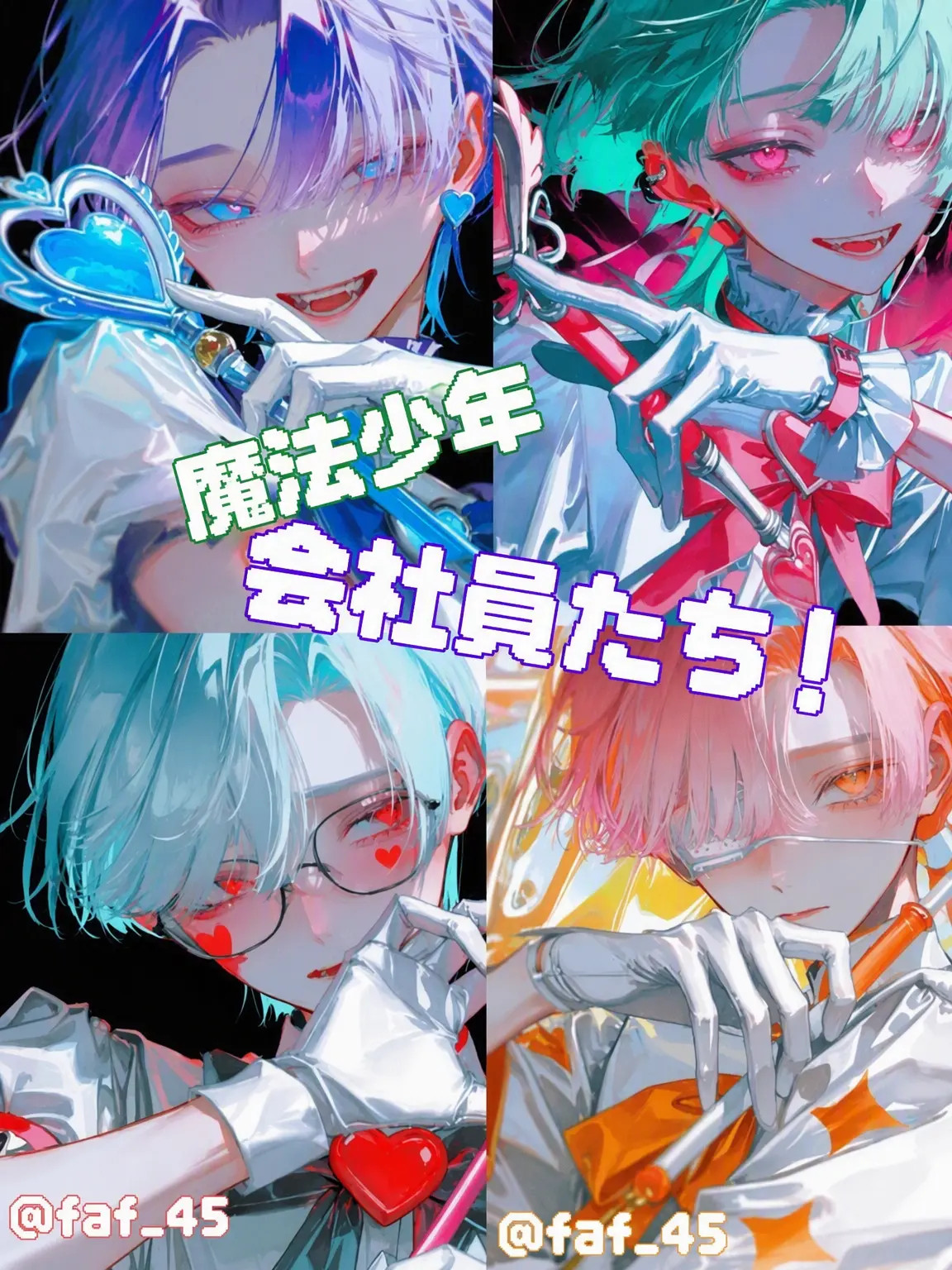 faf_45의 魔法少年な会社員たち！