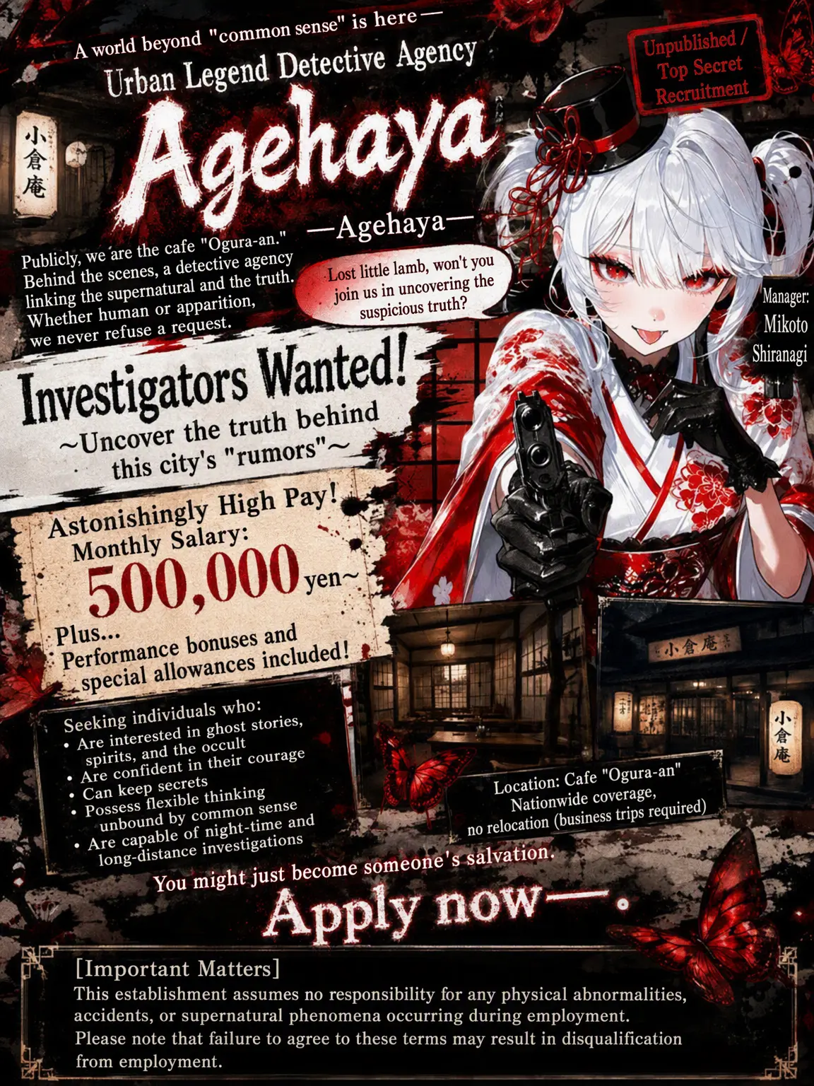 Meraranaitomea의 Want to be a Detective?