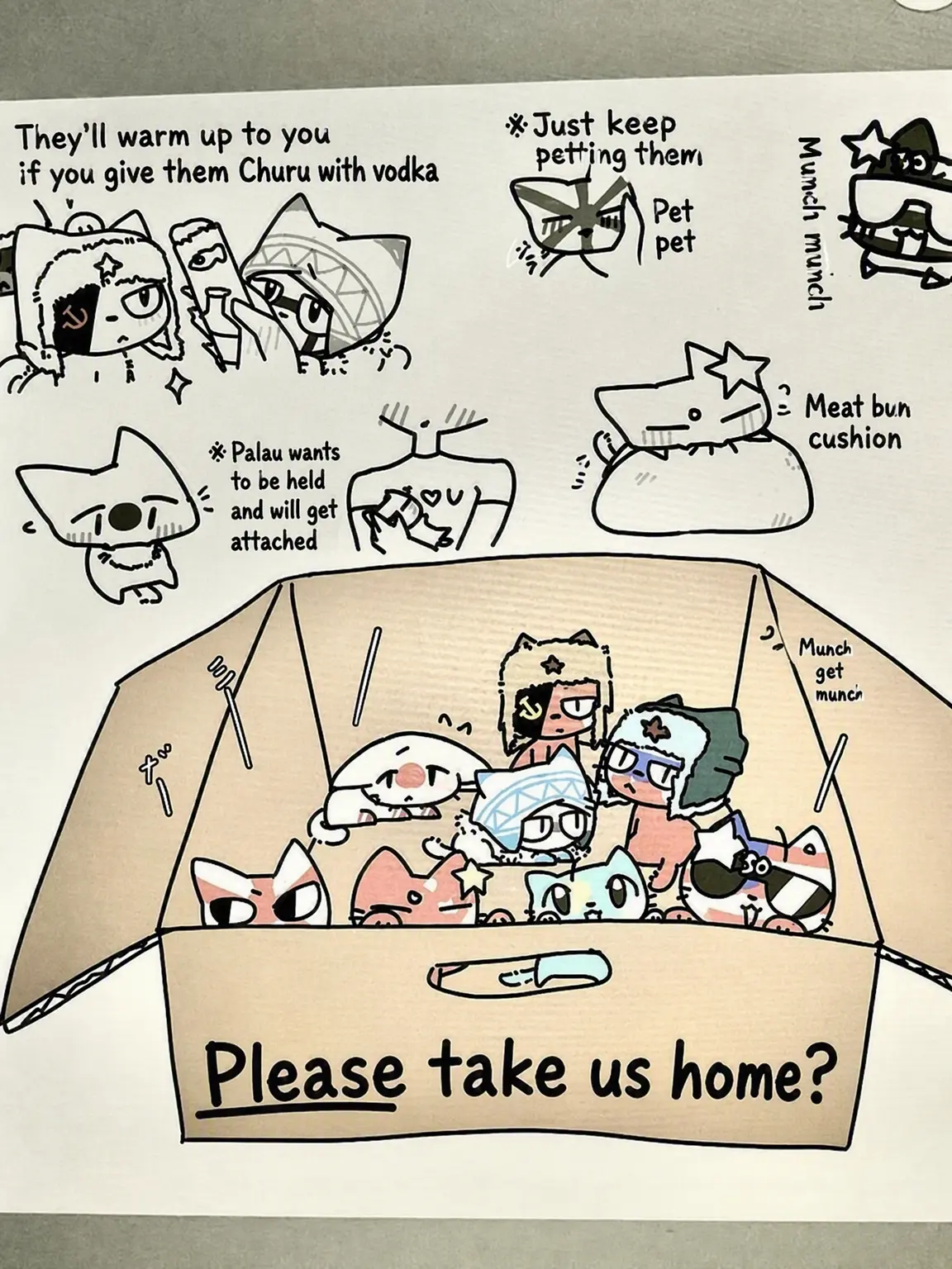HZYOSI의 Stray Cat CountryHumans!!!!
