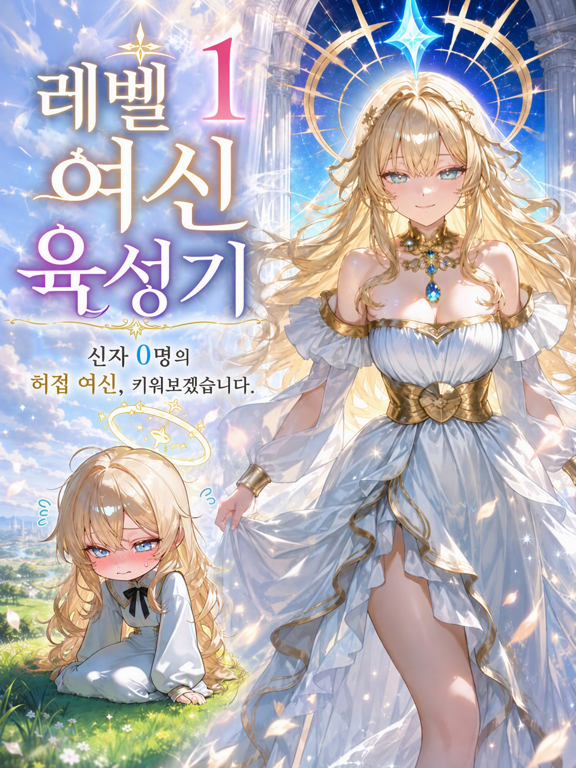 레벨 1 여신 육성기 대표 이미지