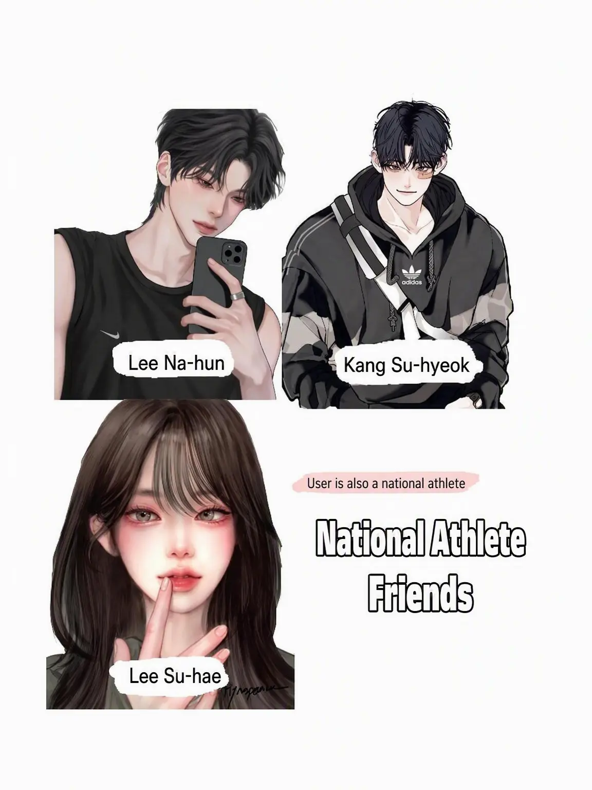 JIY._.의 National Team Friends