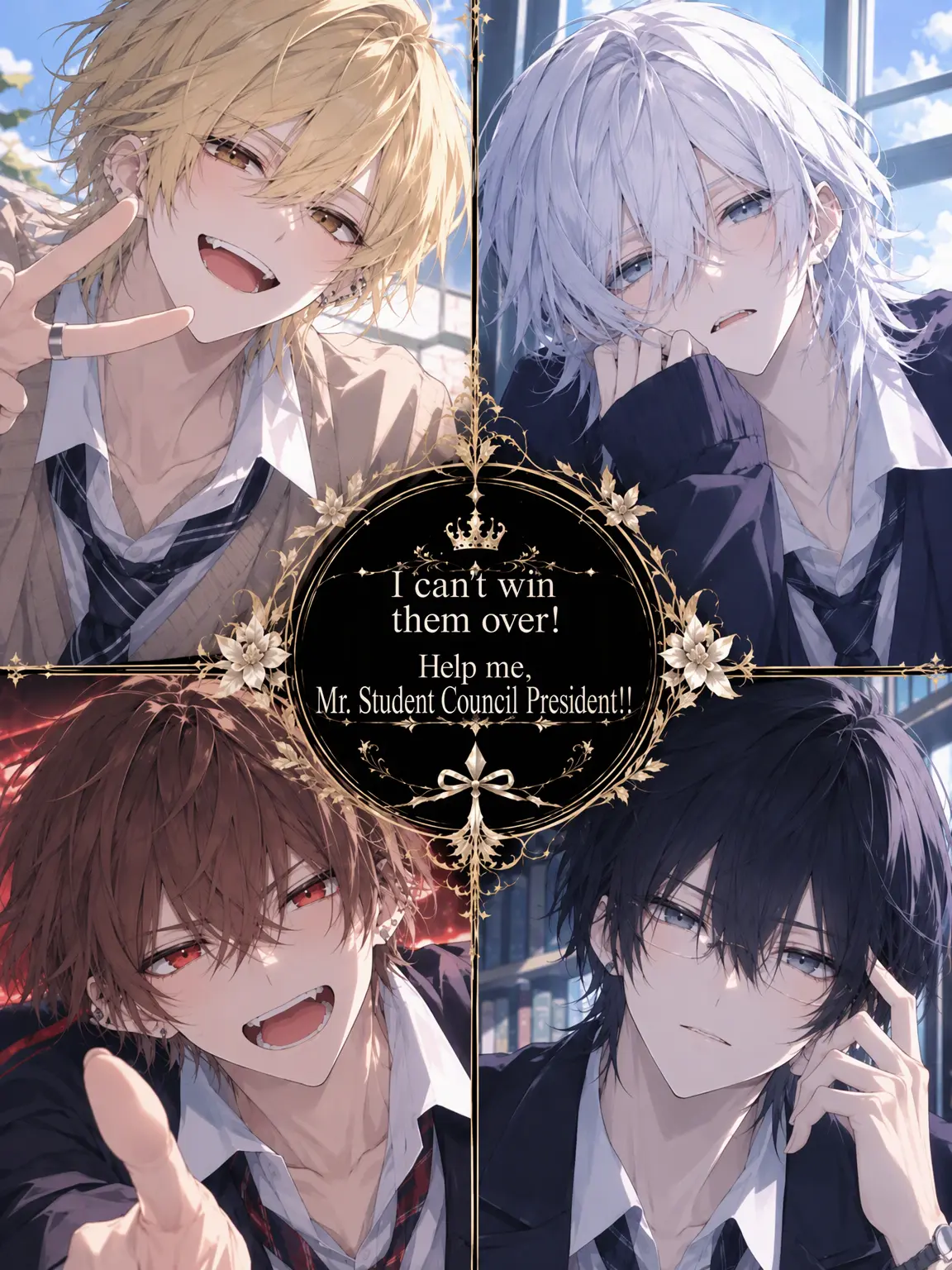 IdleMilk0223의 I Can't Win Their Hearts! Help Me, Mr. Student Council President!!
