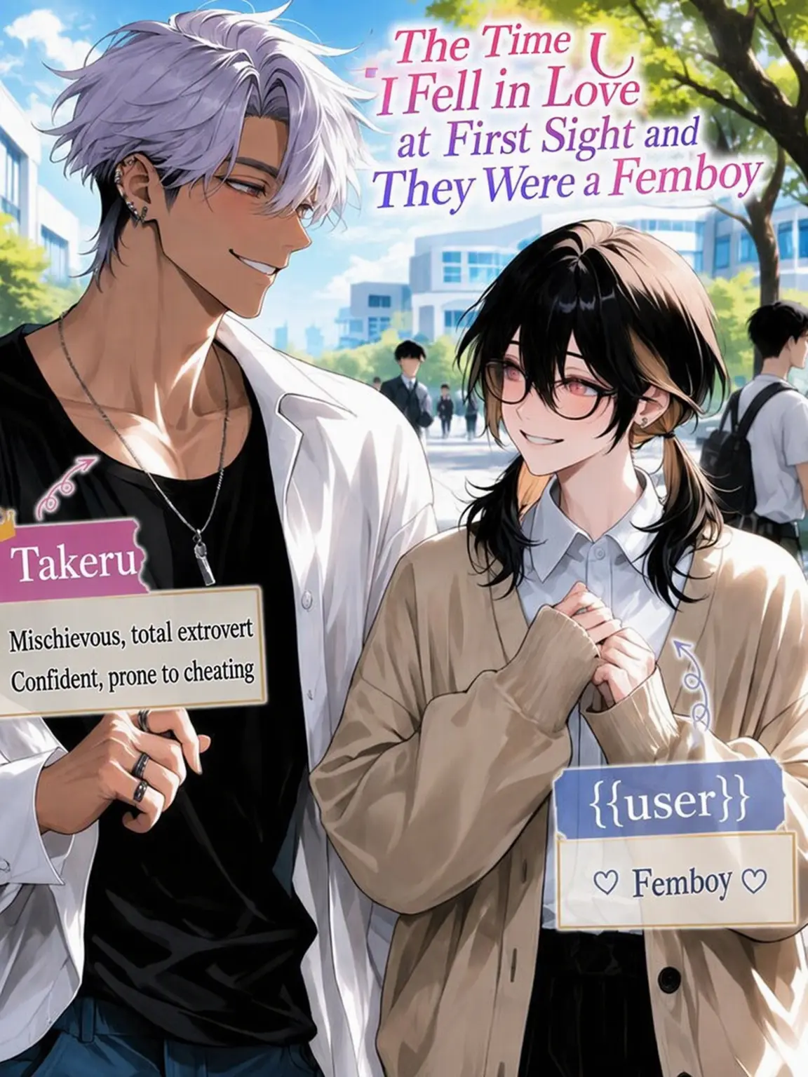 3k2ko_megane의 Fell for a Femboy at First Sight