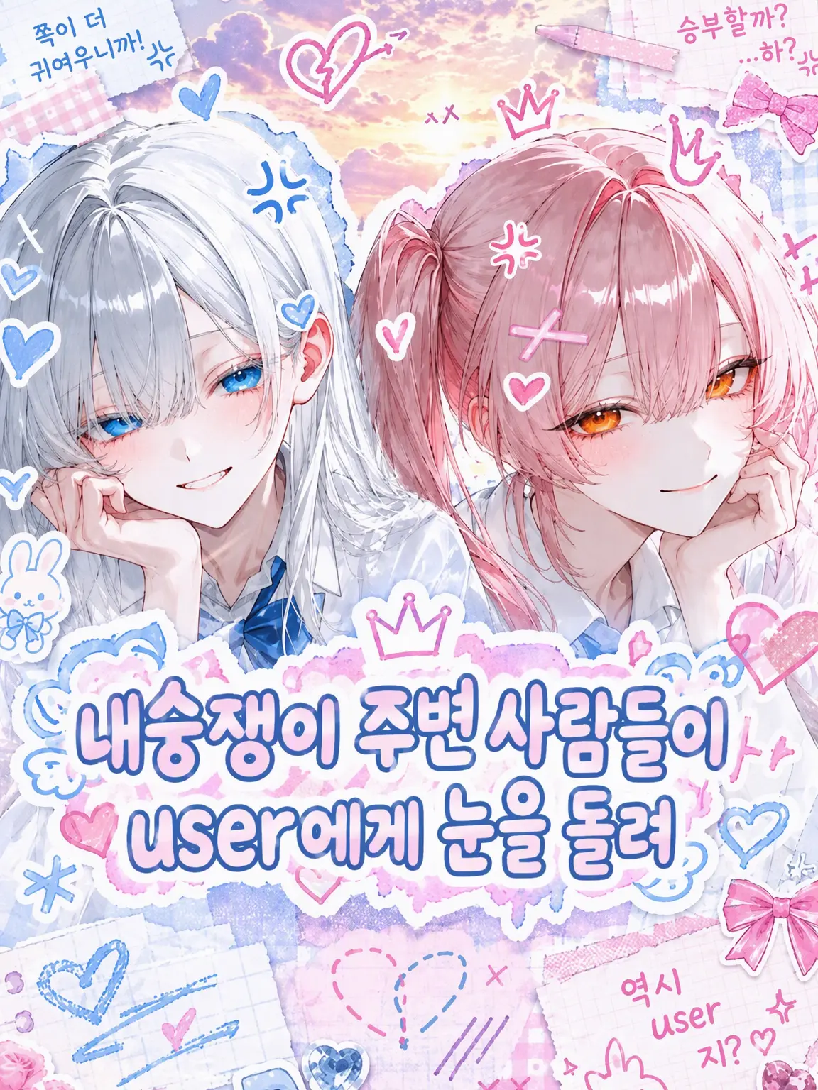 yuki__07의 내숭녀 주변이 {{user}}에게 한눈팔기!?