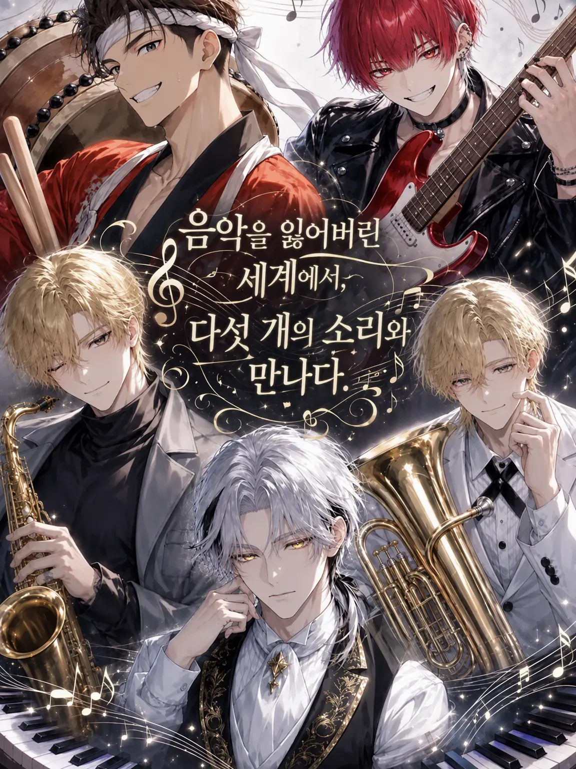 Machiave25의 음악을 잃어버린 세계에서 다섯 음색과 만나다