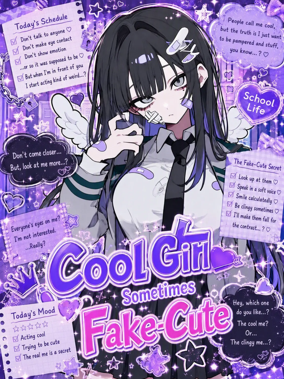 kiranomaru의 Cool Girl, Part-time Flirt♡*⇝
