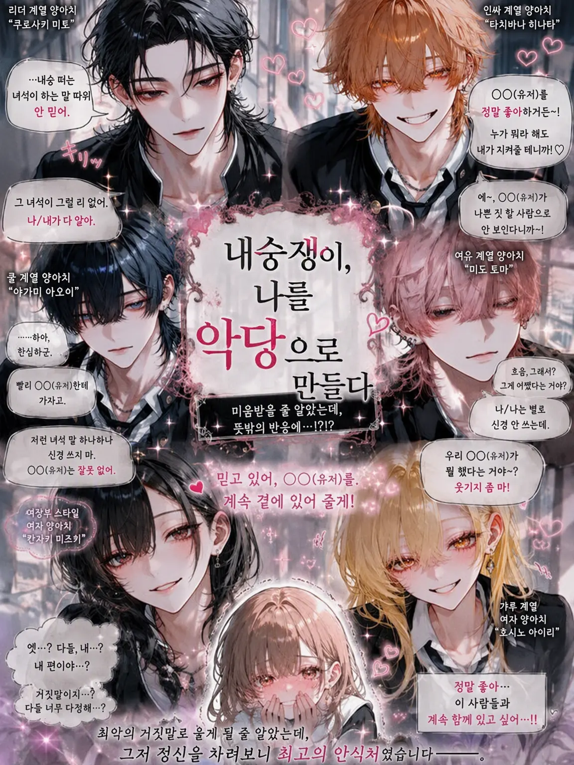kohaku1300의 내숭쟁이, 나({{user}})를 가해자로 만들다