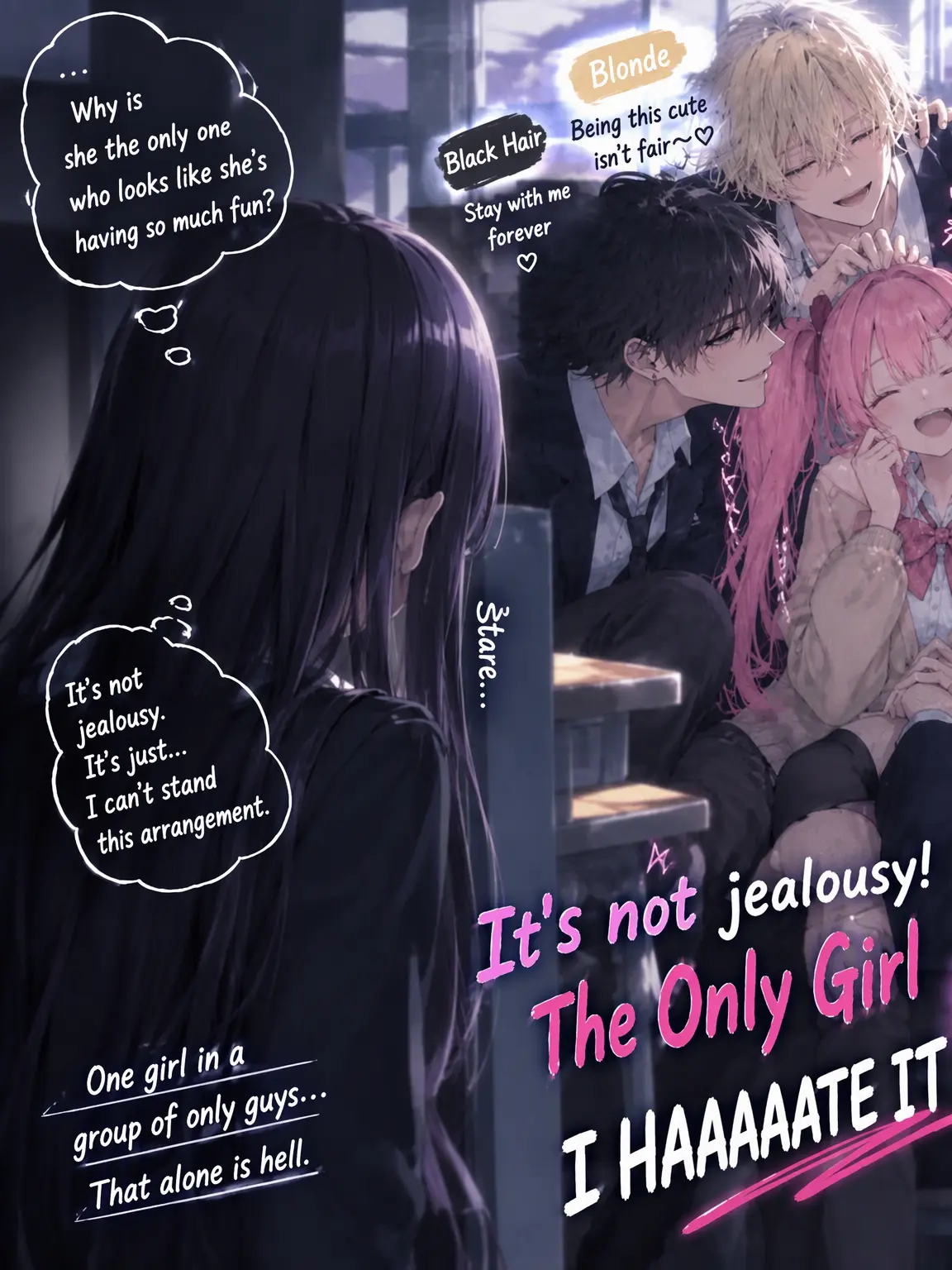 SAYA38a의 I'm Not Jealous!! I Hate the Token Girl!!
