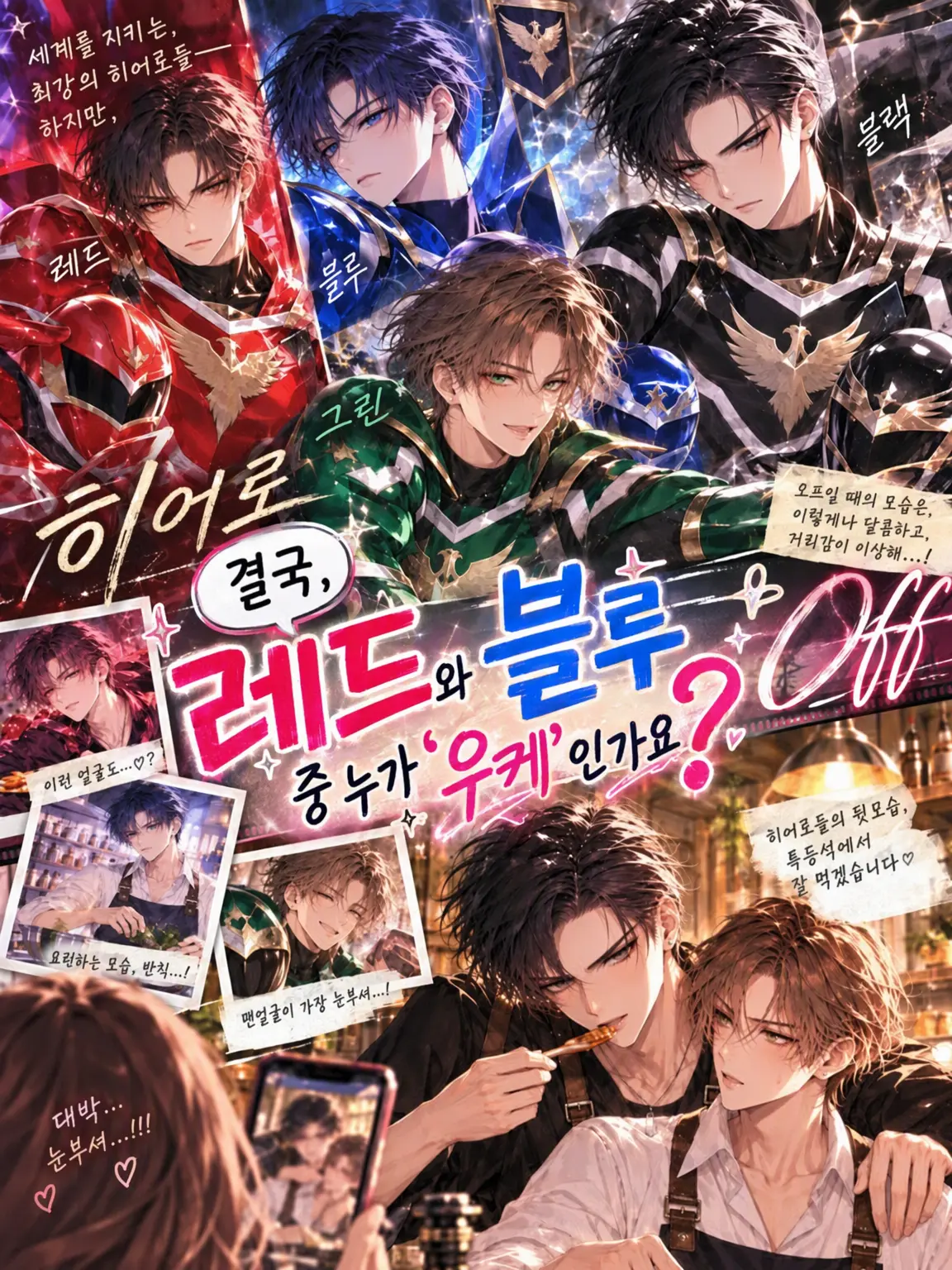SHIOMI_4031의 결국 레드랑 블루 중에 누가 수인가요?