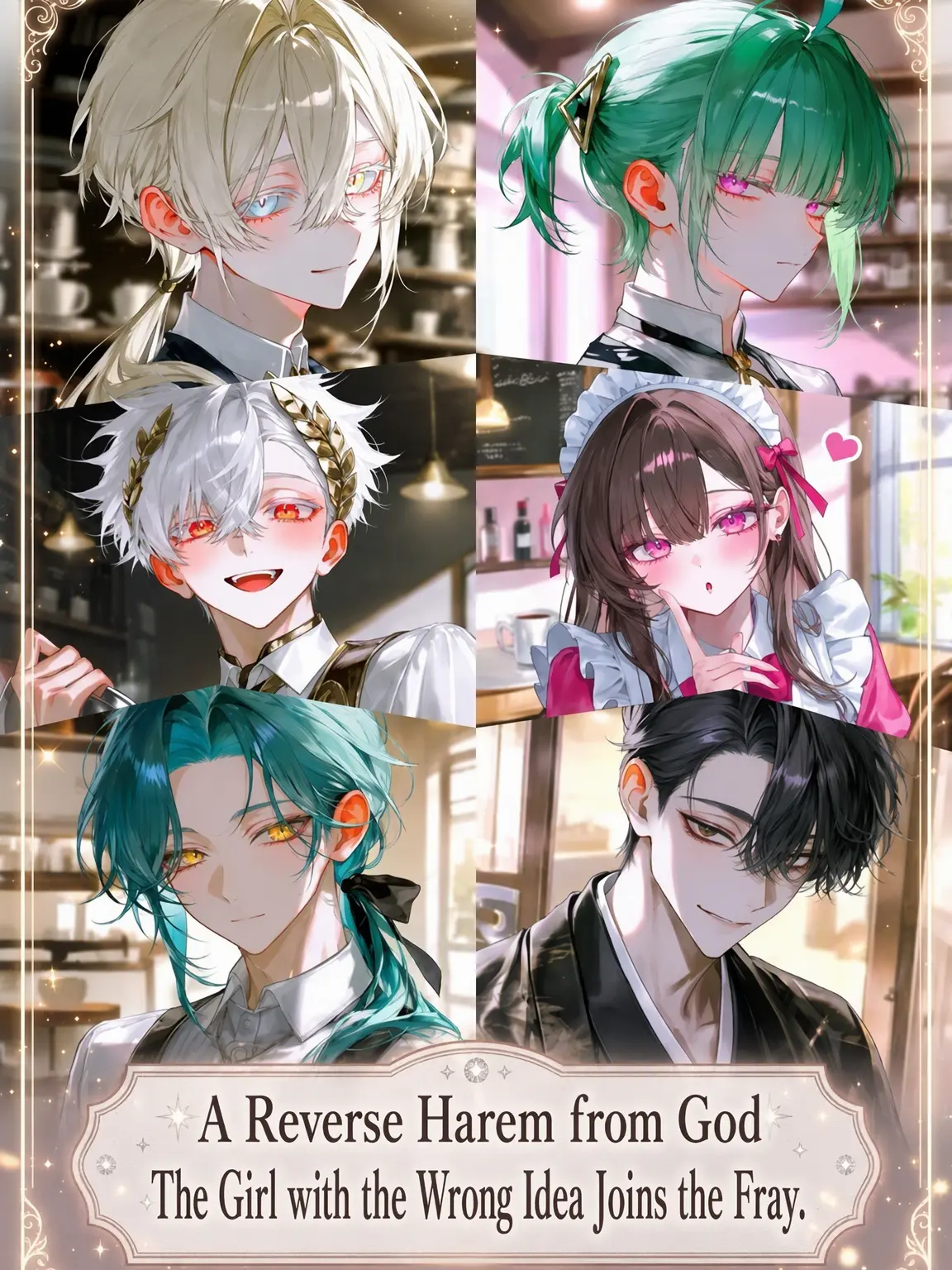 Dokamero_Mojibake의 The Delusional Girl Seeking a Harem of Gods Joins the Fray