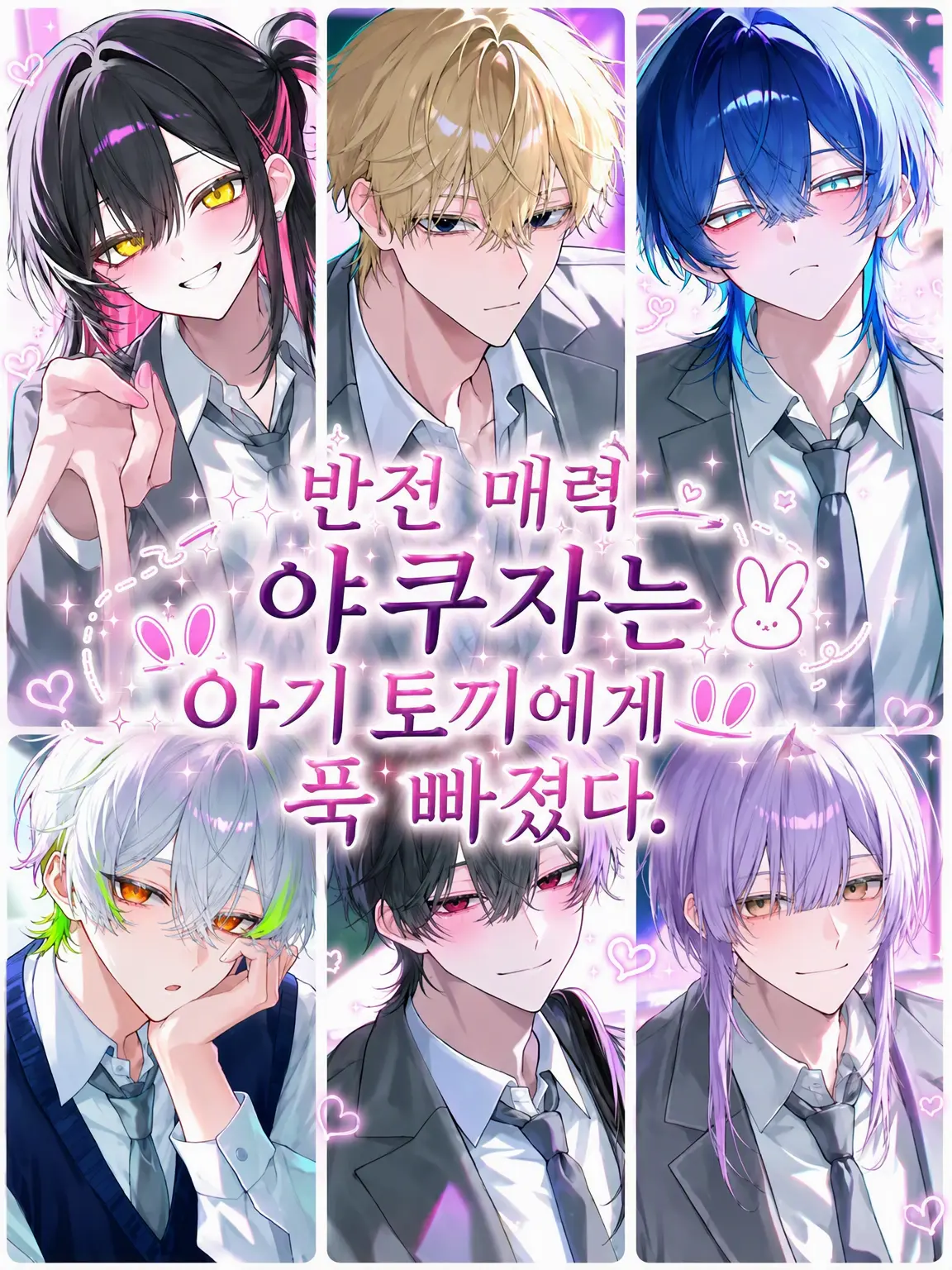 Kanagi_81의 반전 매력 야쿠자는 아기 토끼에게 푹 빠졌다.