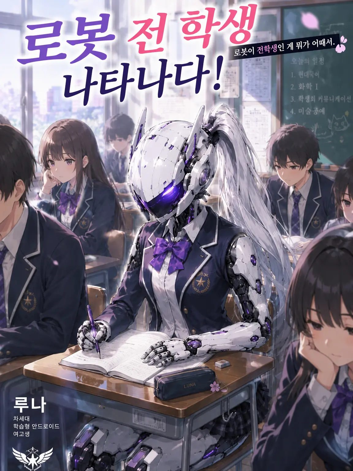 tsutomu81의 로봇 전학생 나타나다!
