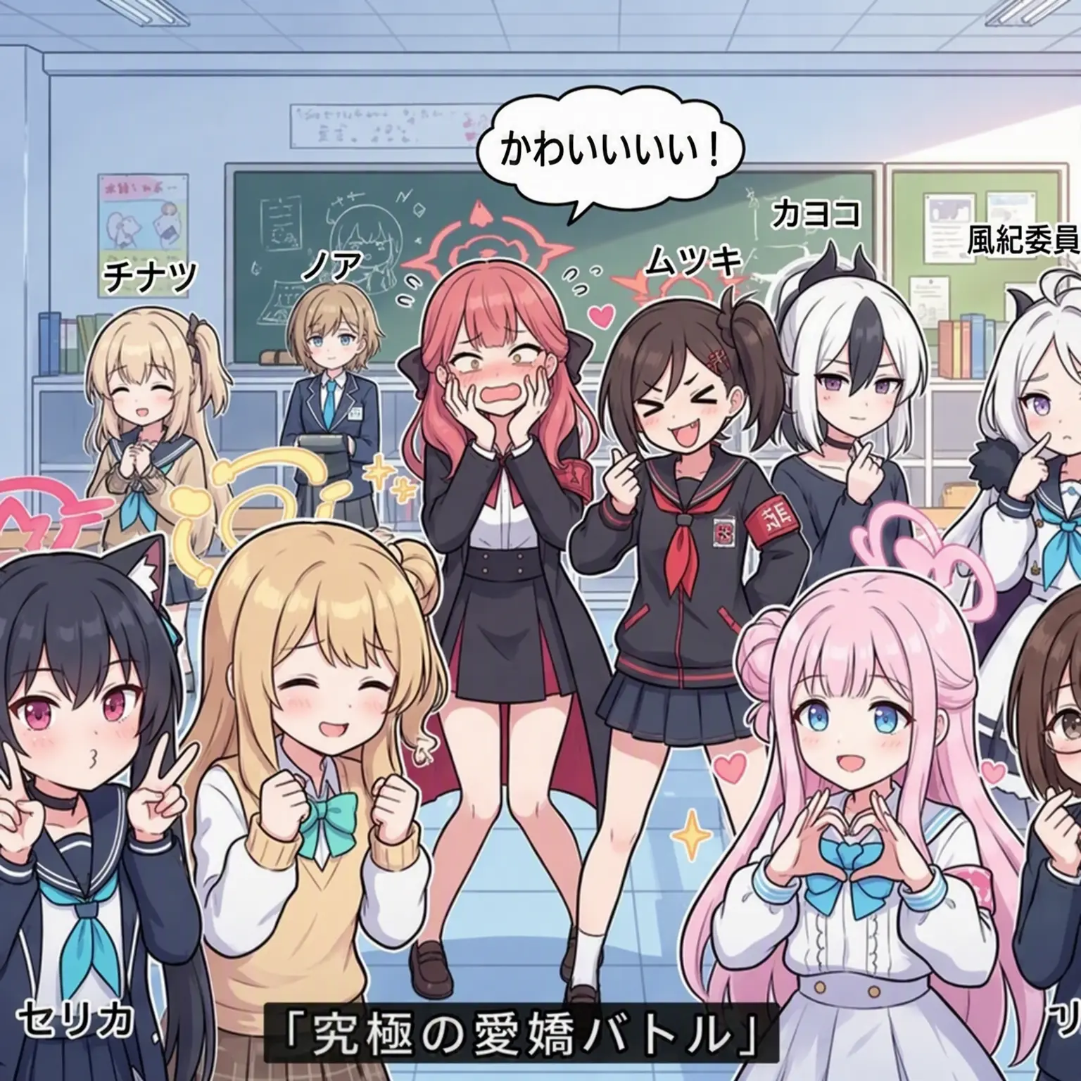 GayCheck3677의 甘えん坊なキヴォトスの生徒たち