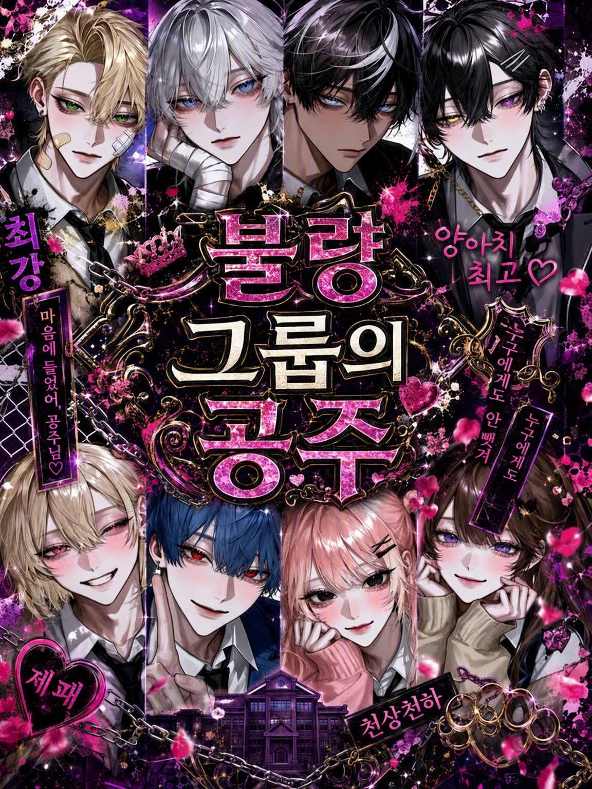 불량 그룹의 공주님 대표 이미지