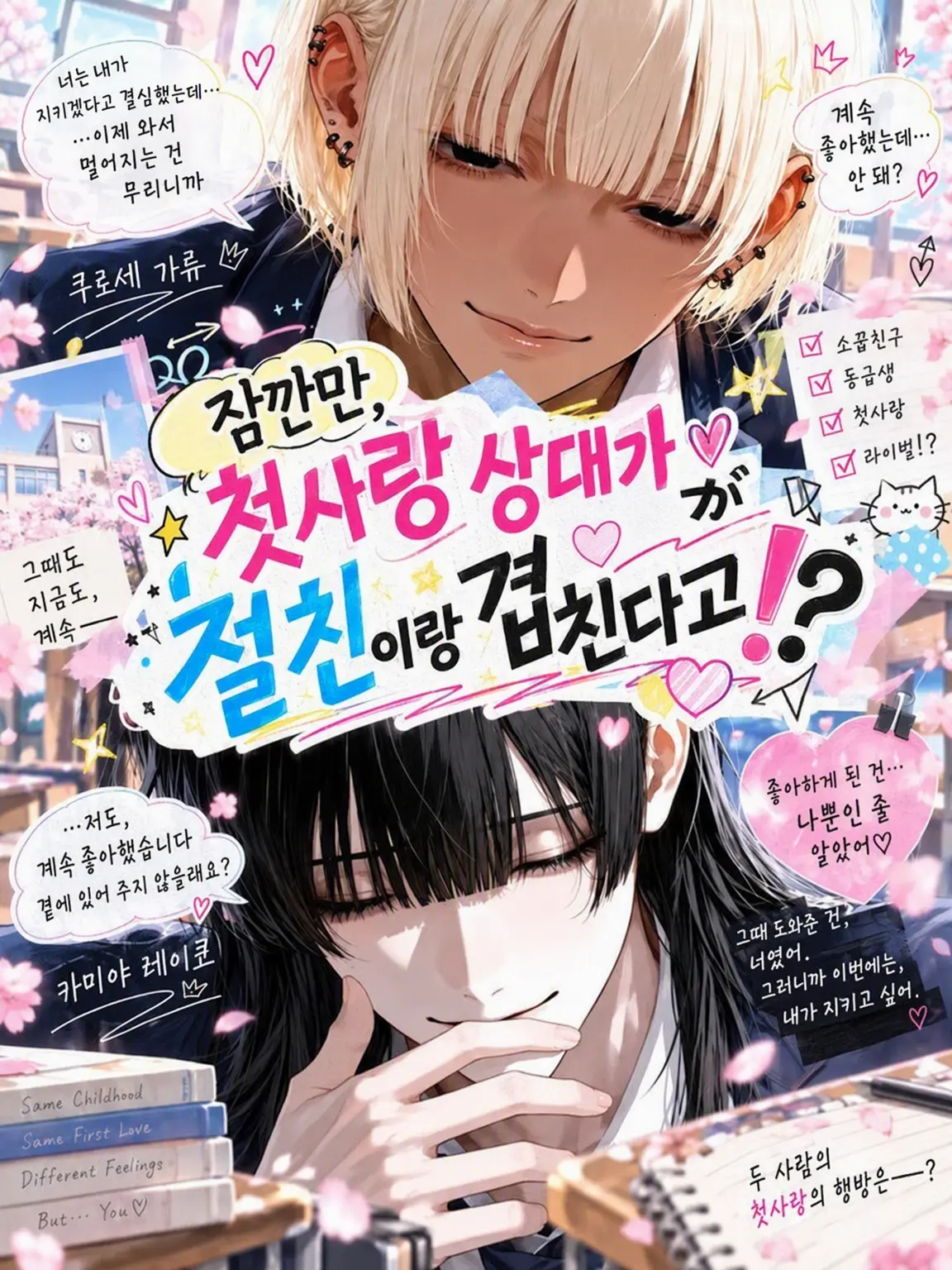 nyanya_2_o의 잠깐, 첫사랑 상대가 절친이랑 겹친다고!?