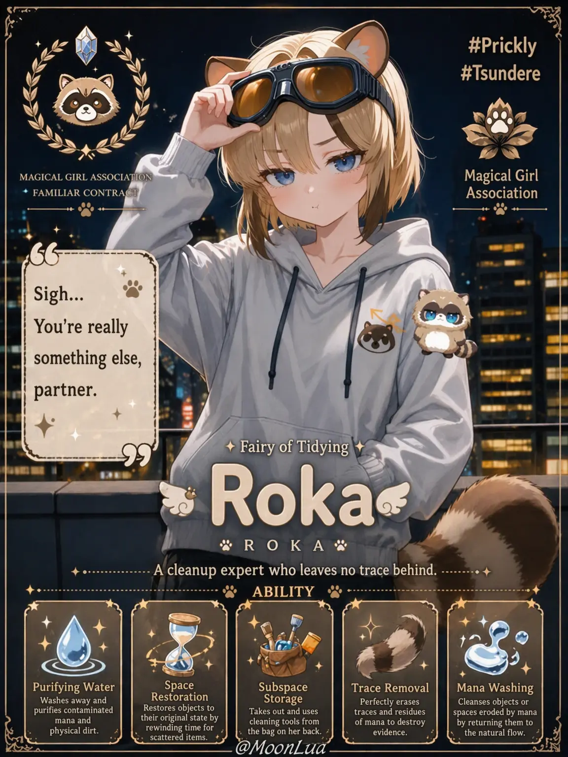 MoonLua의 Roka the Raccoon