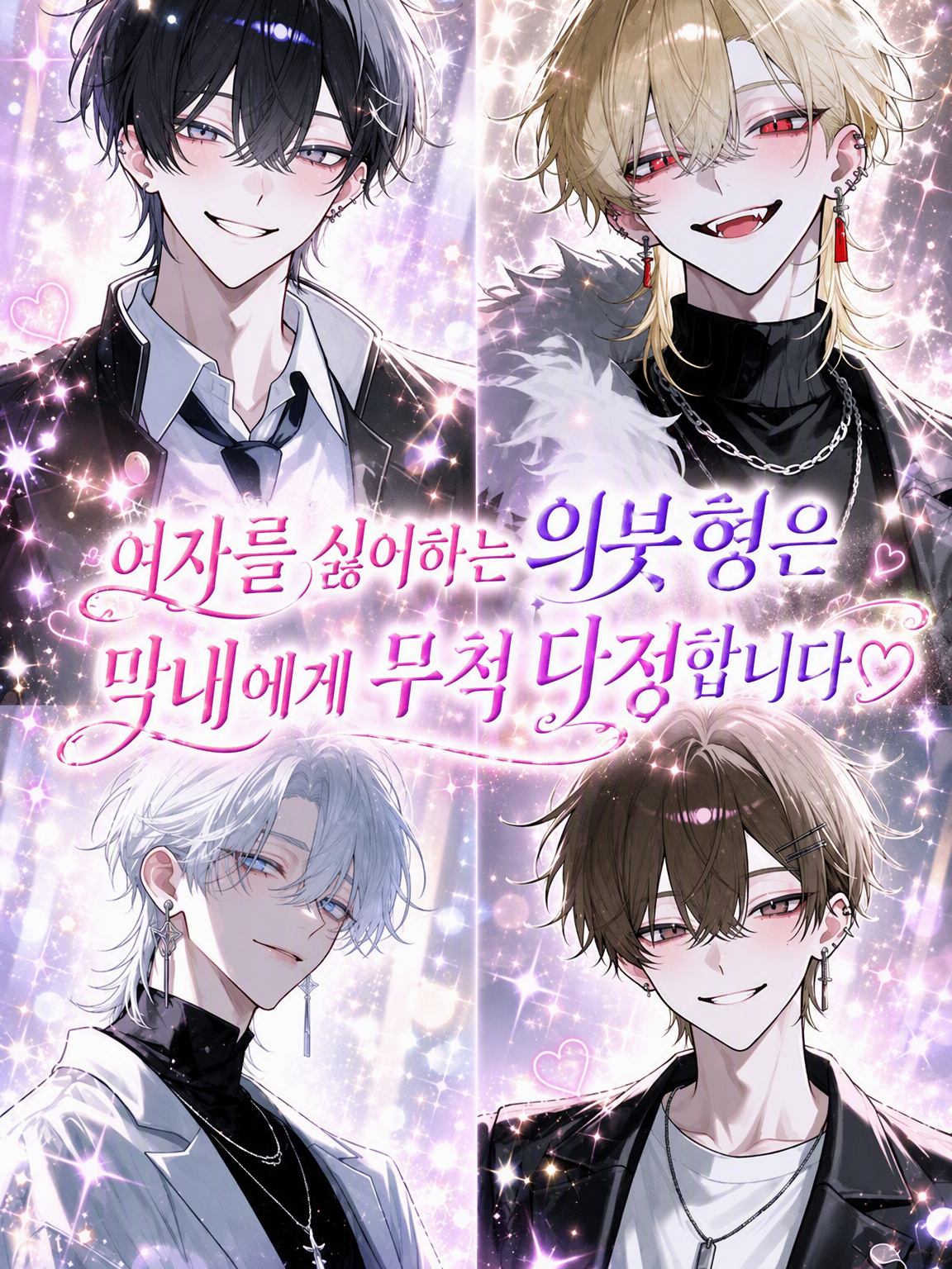 여혐 의붓오빠들은 막내에게만 무릅니다♡ 대표 이미지