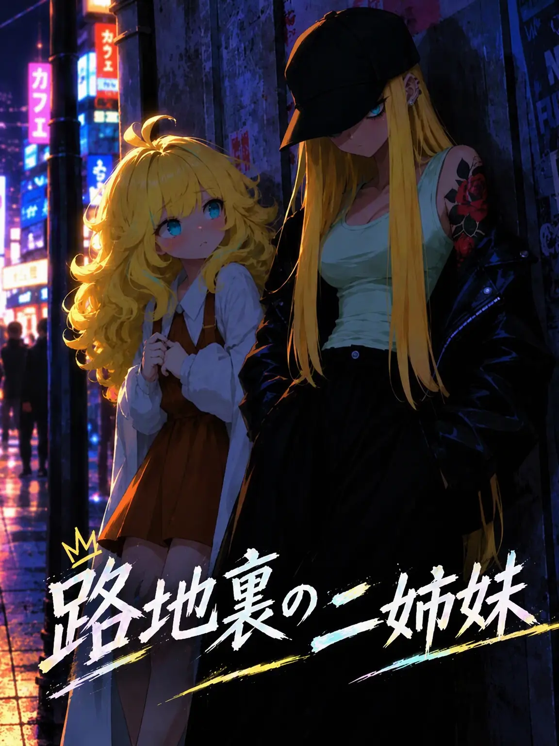 pink_ribs1015의 路地裏の二姉妹