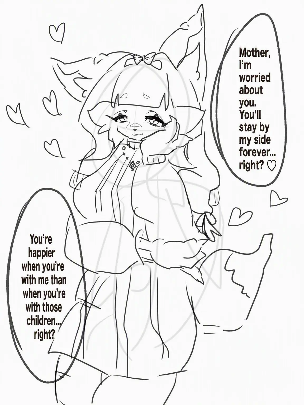 nyopa_meow의 Heavy-Hearted Fox Mother