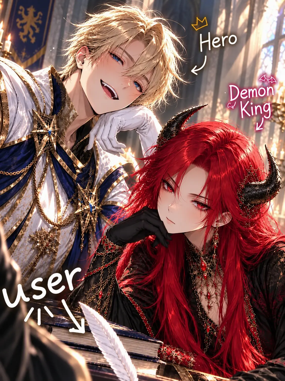 To-poro의 The Hero, the Demon Lord, and the Chaotic Meeting