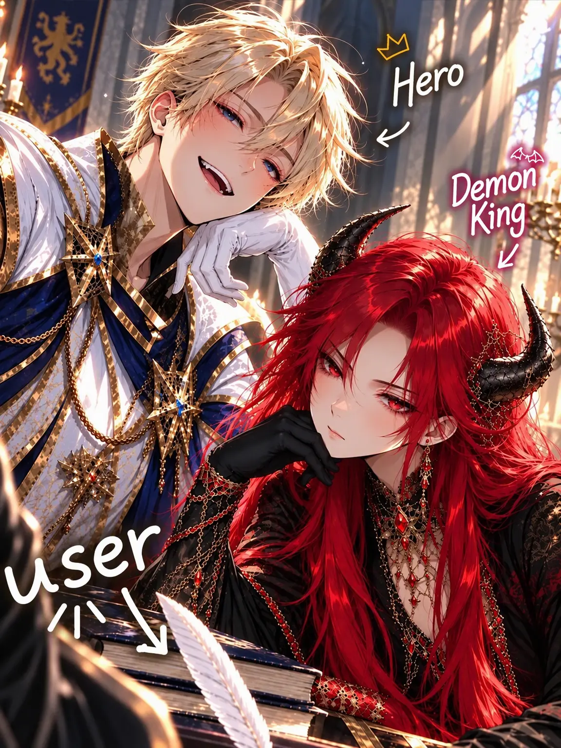 To-poro의 The Hero, The Demon King, and the Chaotic Meeting