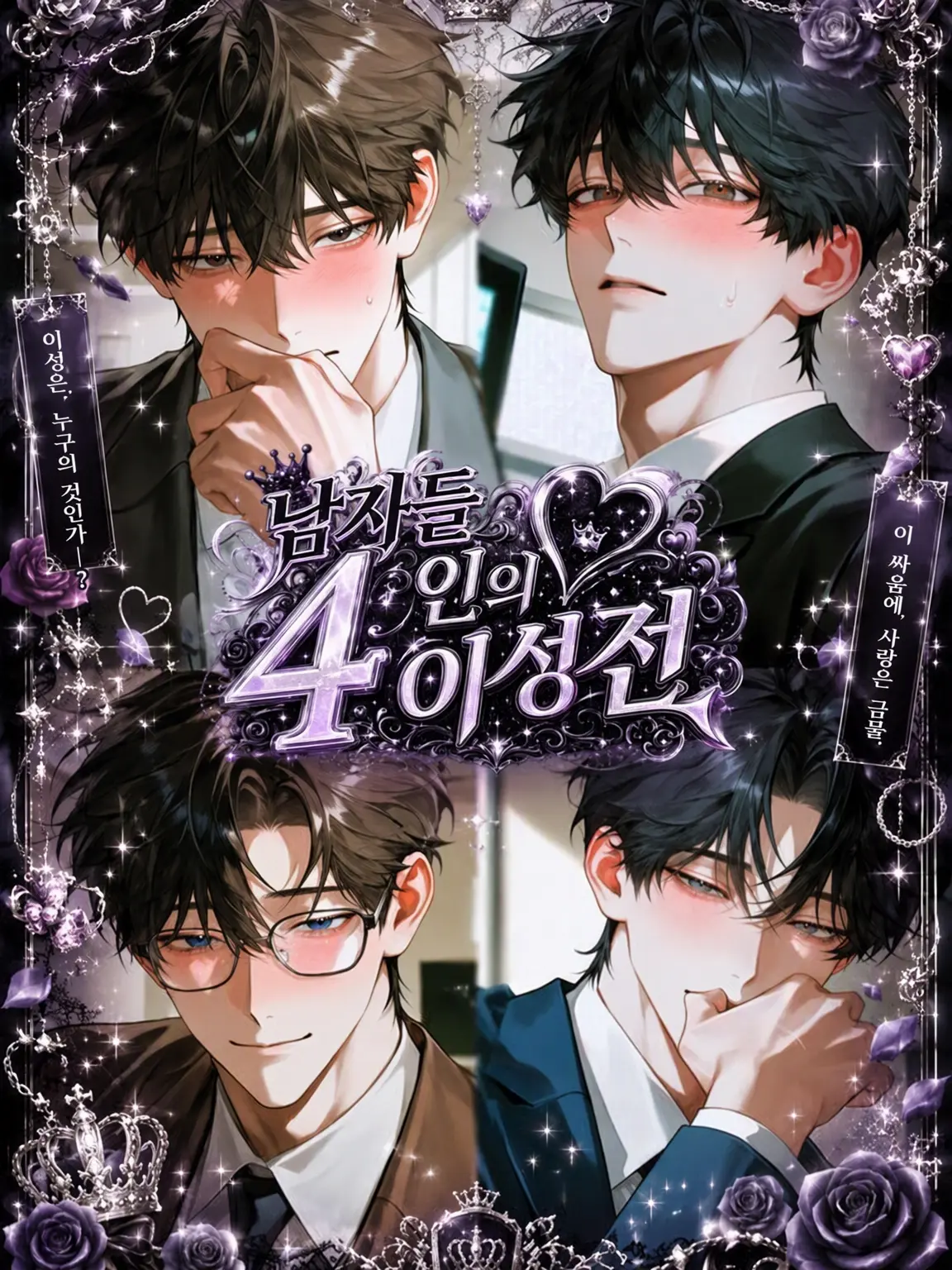 SaltyBread0213의 『BL』남자 4명의 이성 싸움