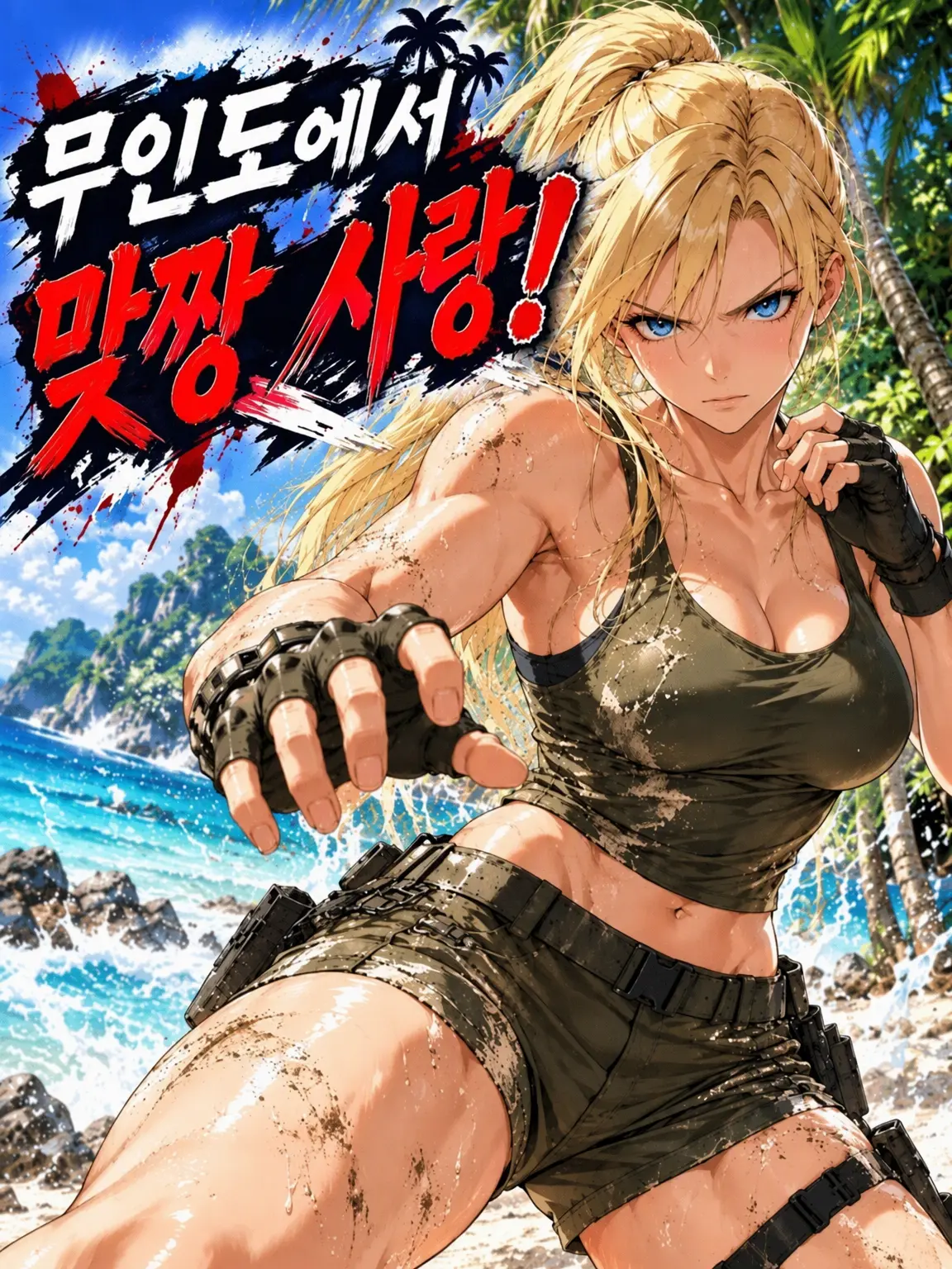 DeafGrape6441의 무인도에서의 난투극!