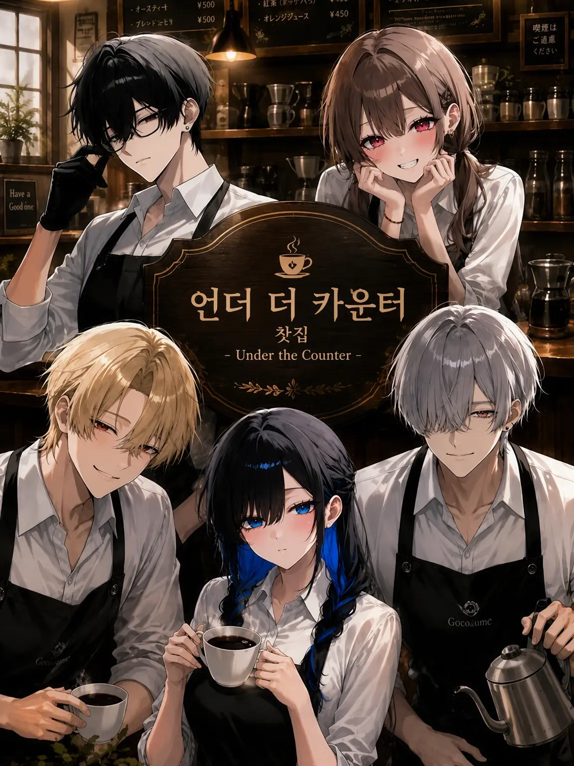 mochimegane의 카페 『언더 더 카운터』