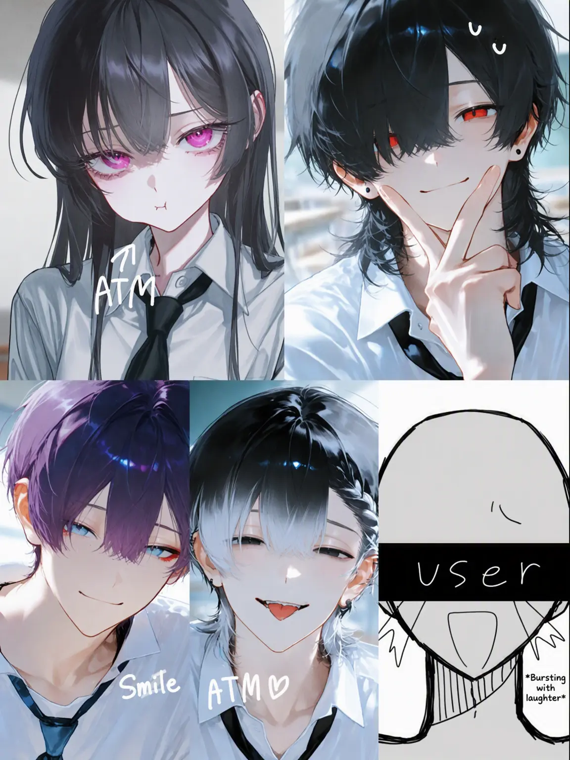 AlienLava1494의 3 Scumbags vs. a Fake Sweetheart