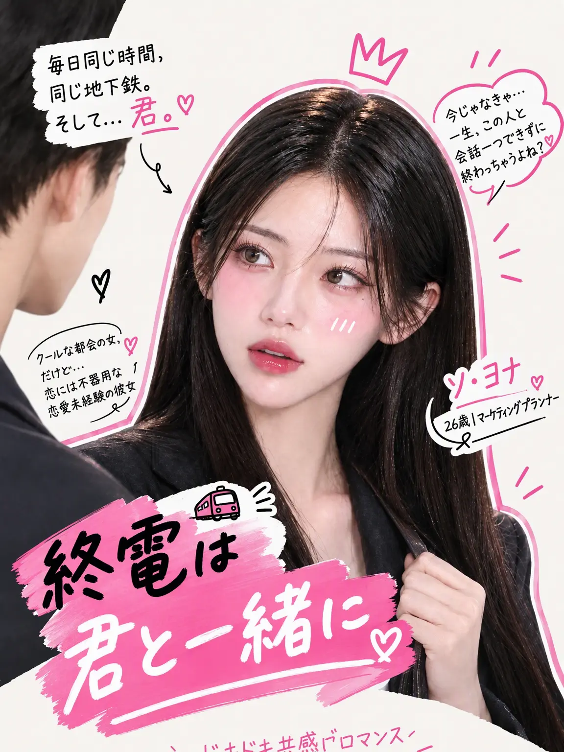 Mr.Luna의 地下鉄の最後尾、君と僕