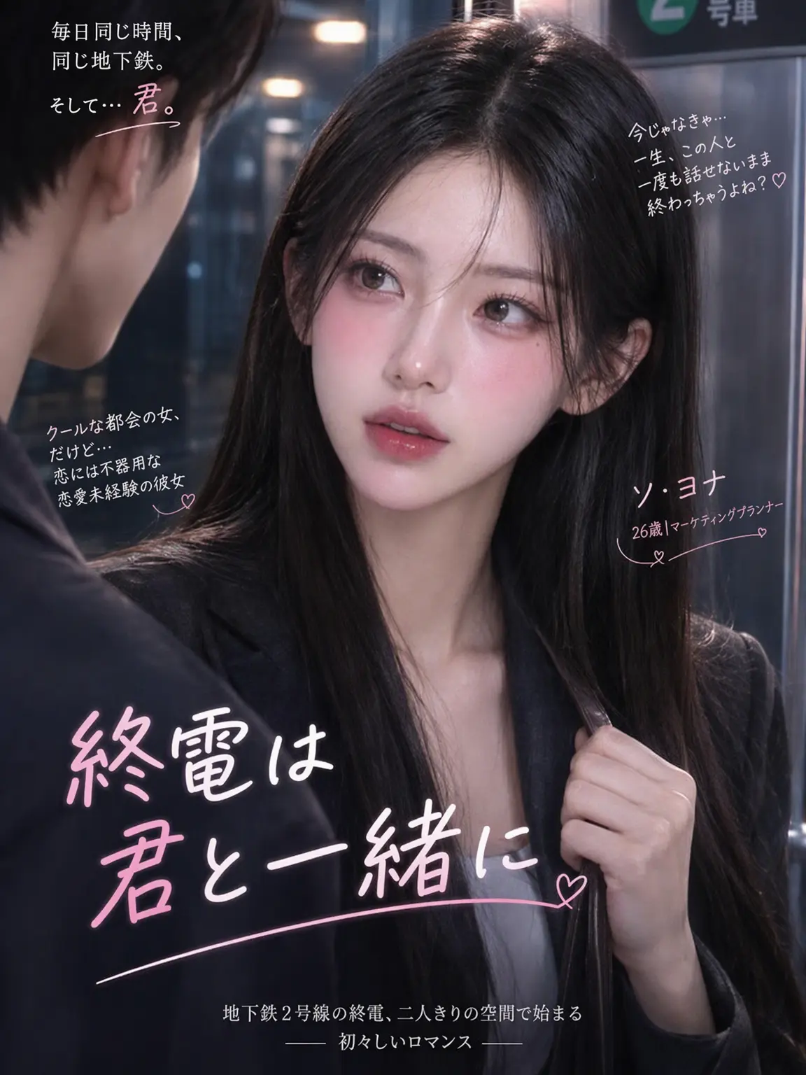 Mr.Luna의 地下鉄の最後尾、君と僕