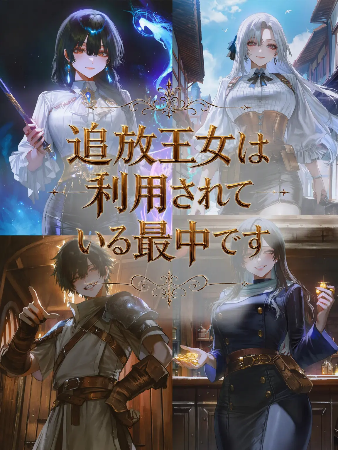 Equinox_의 追放王女は利用され続けています。