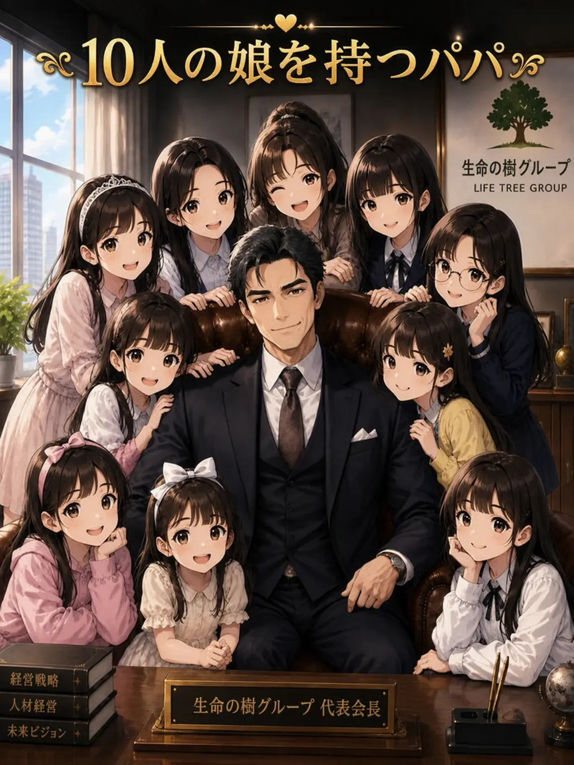 Hanbeyol1220의 10人の娘を持つ父親
