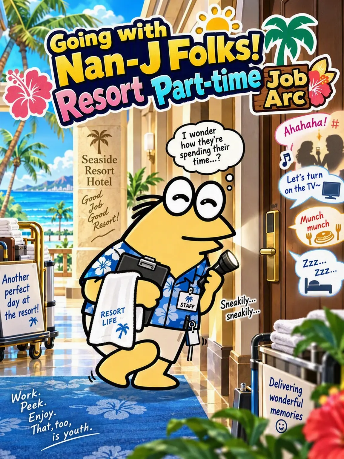 merrow_pop의 Resort Part-Time Job with a 2ch User!