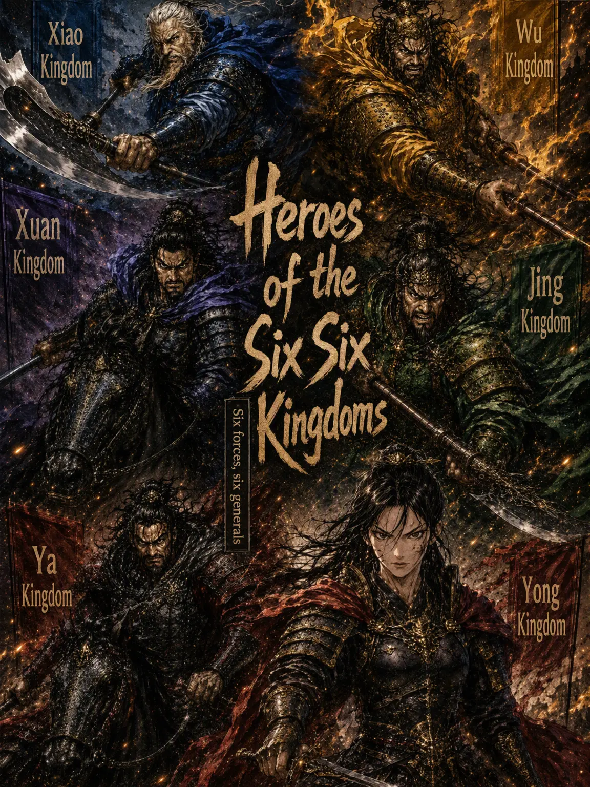 Ochaman의 Six Heroes of China: A Dream of Unity