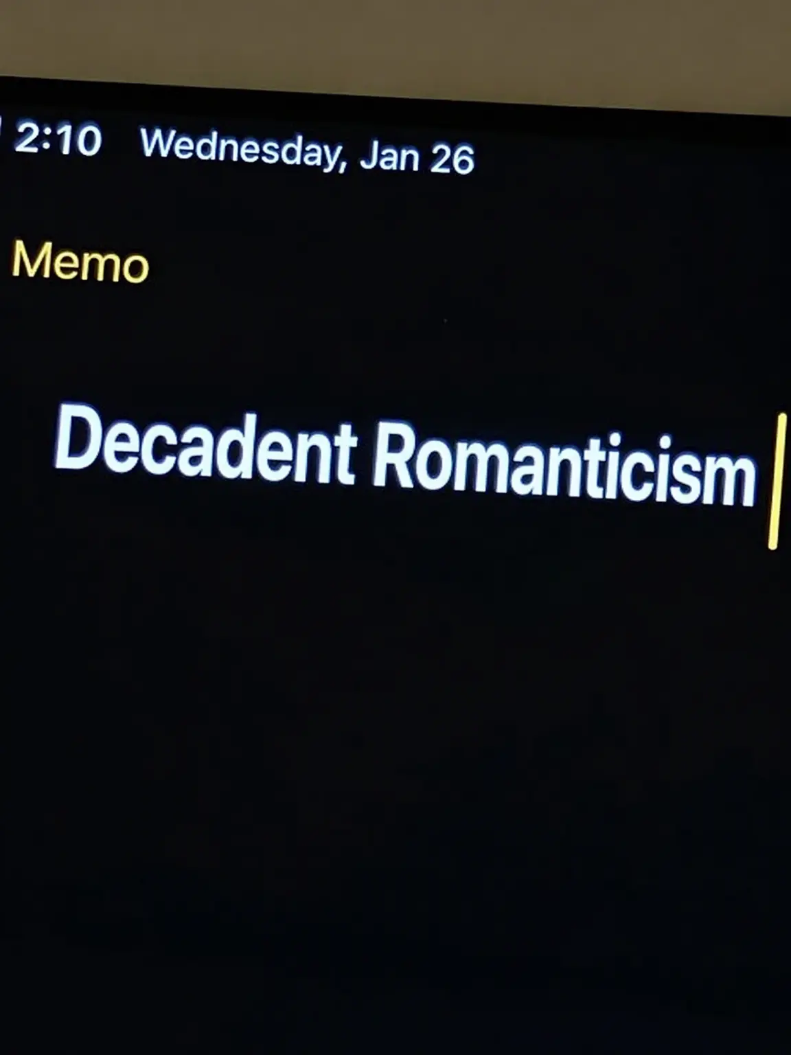 dlrstk의 Decadent Romanticism