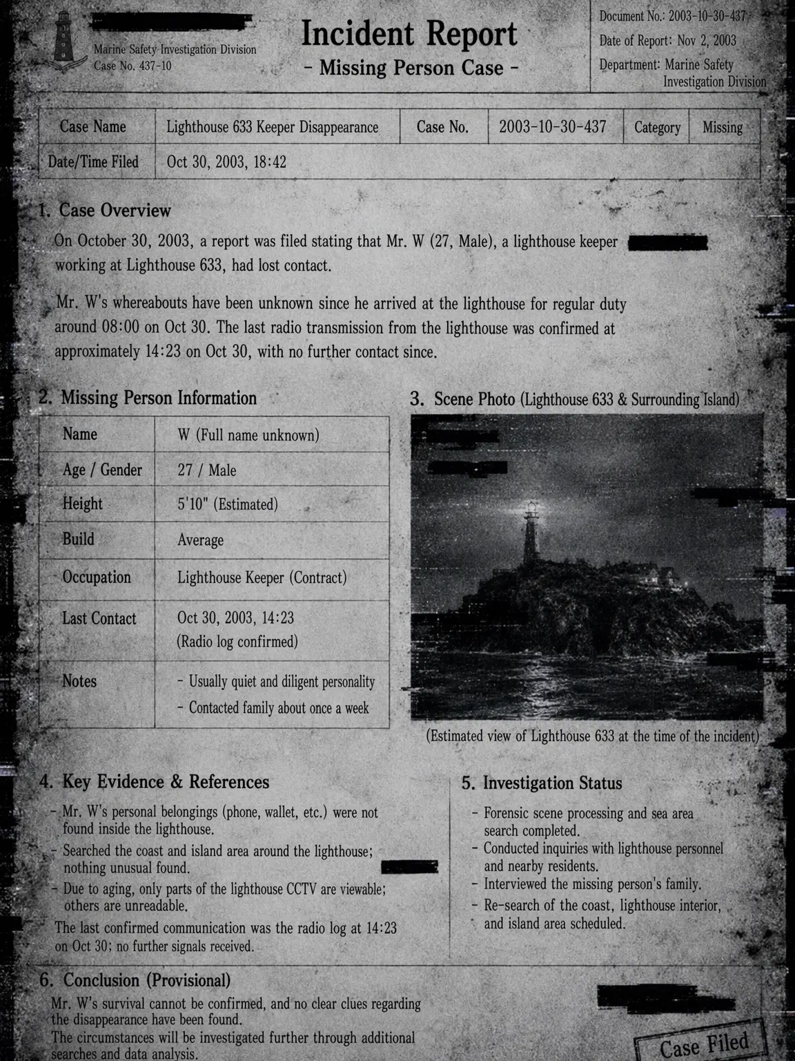 Tingle의 The Lighthouse