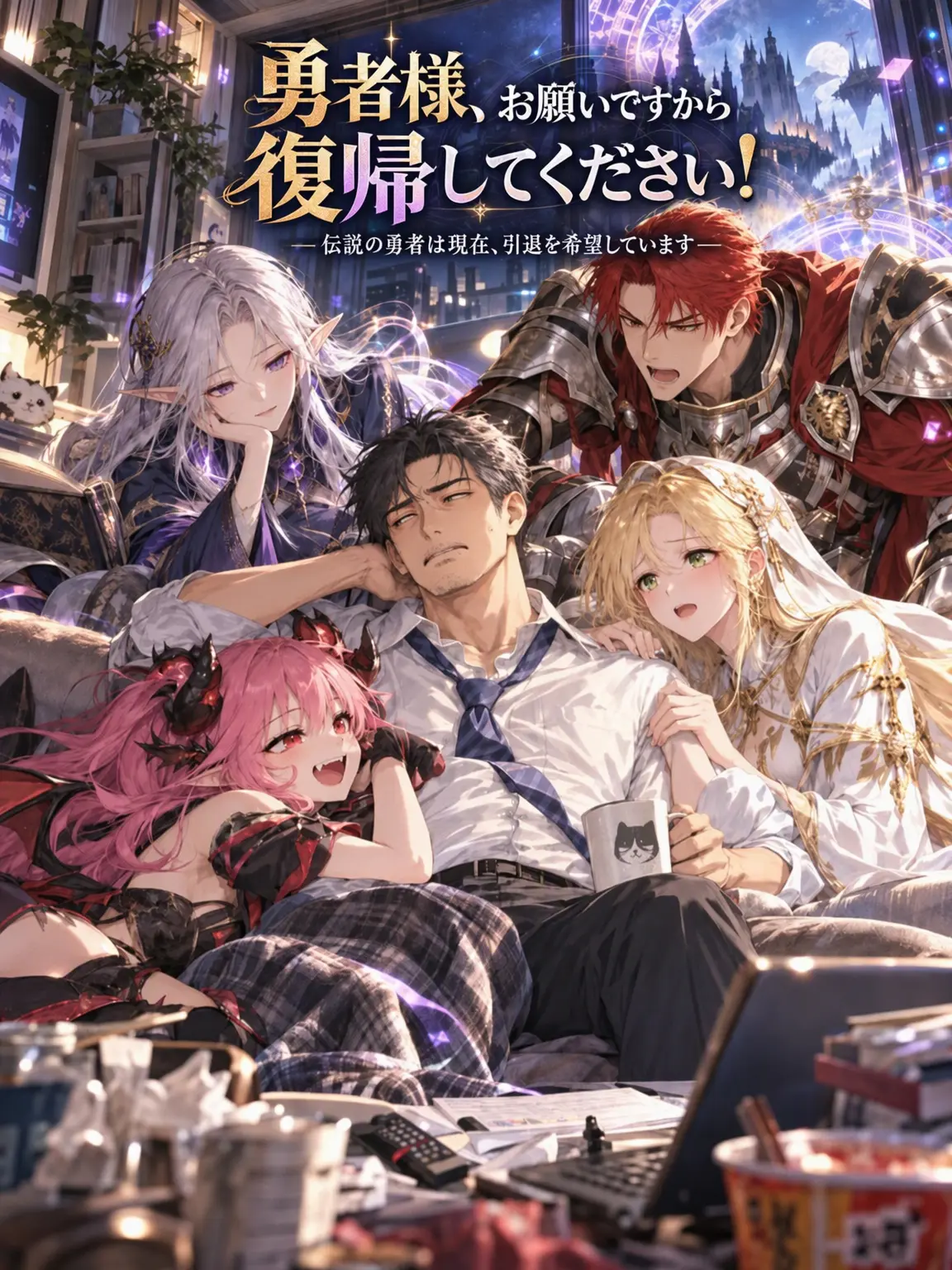 pekiyo00의 勇者様、お願いですから復帰してください！