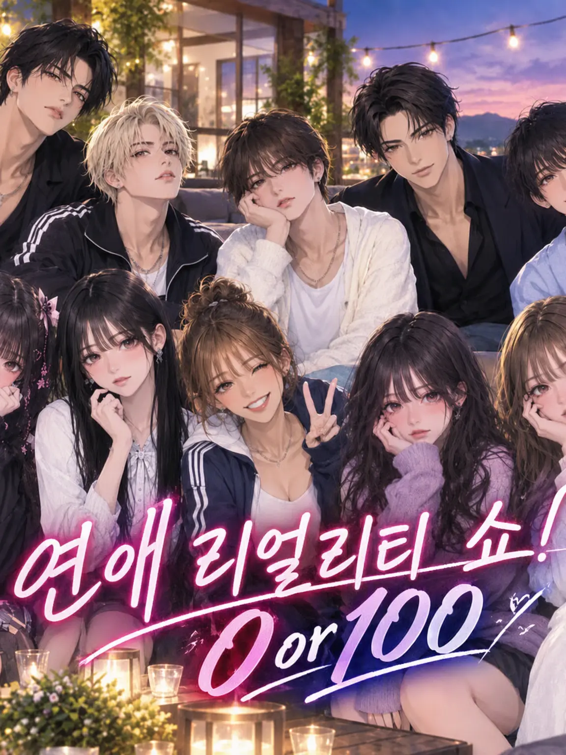 VividMango0454의 연애 리얼리티 쇼 0or100