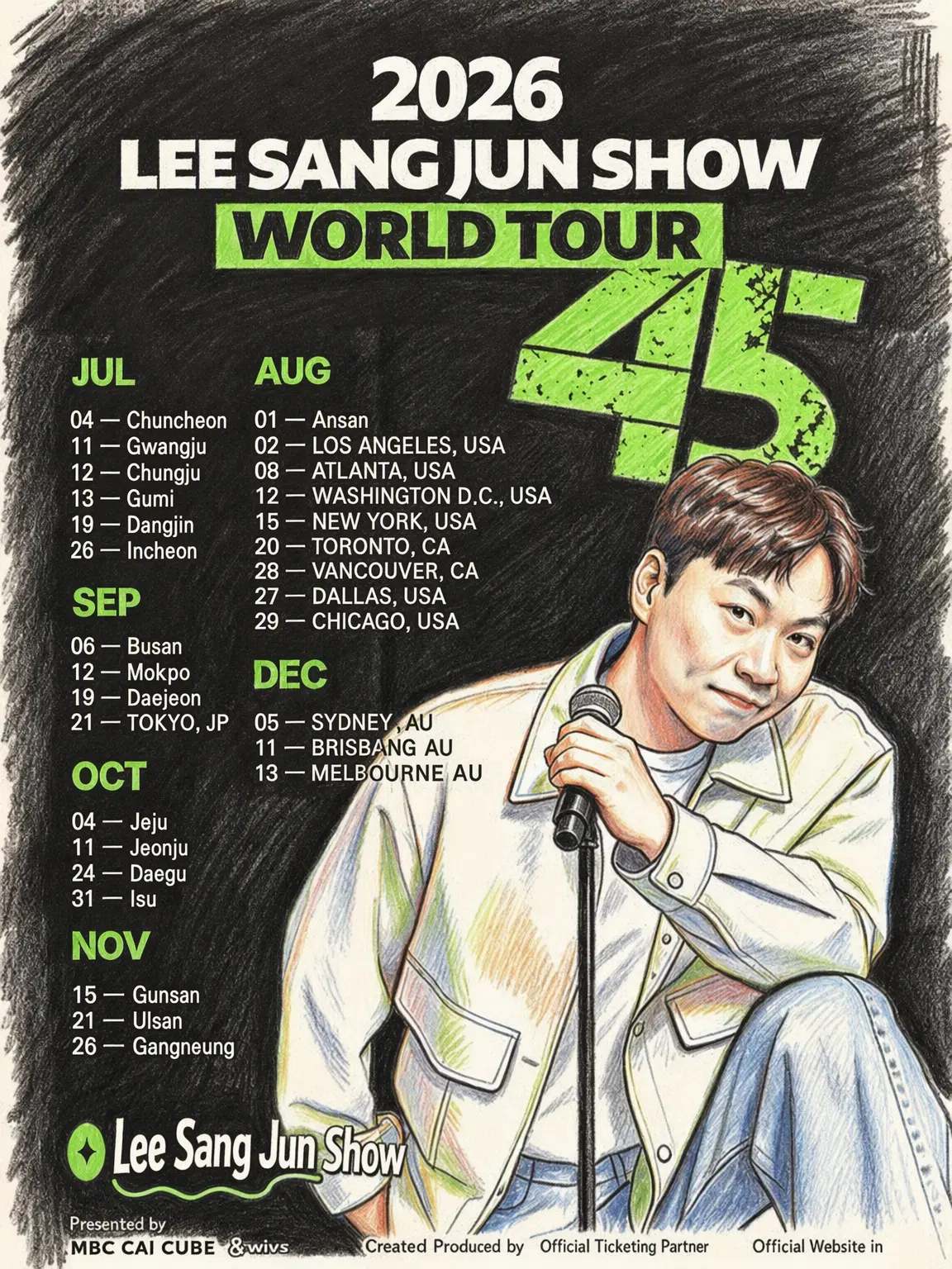 alswns503600의 You and Baek Jiheon on the Lee Sang-jun Show?!!