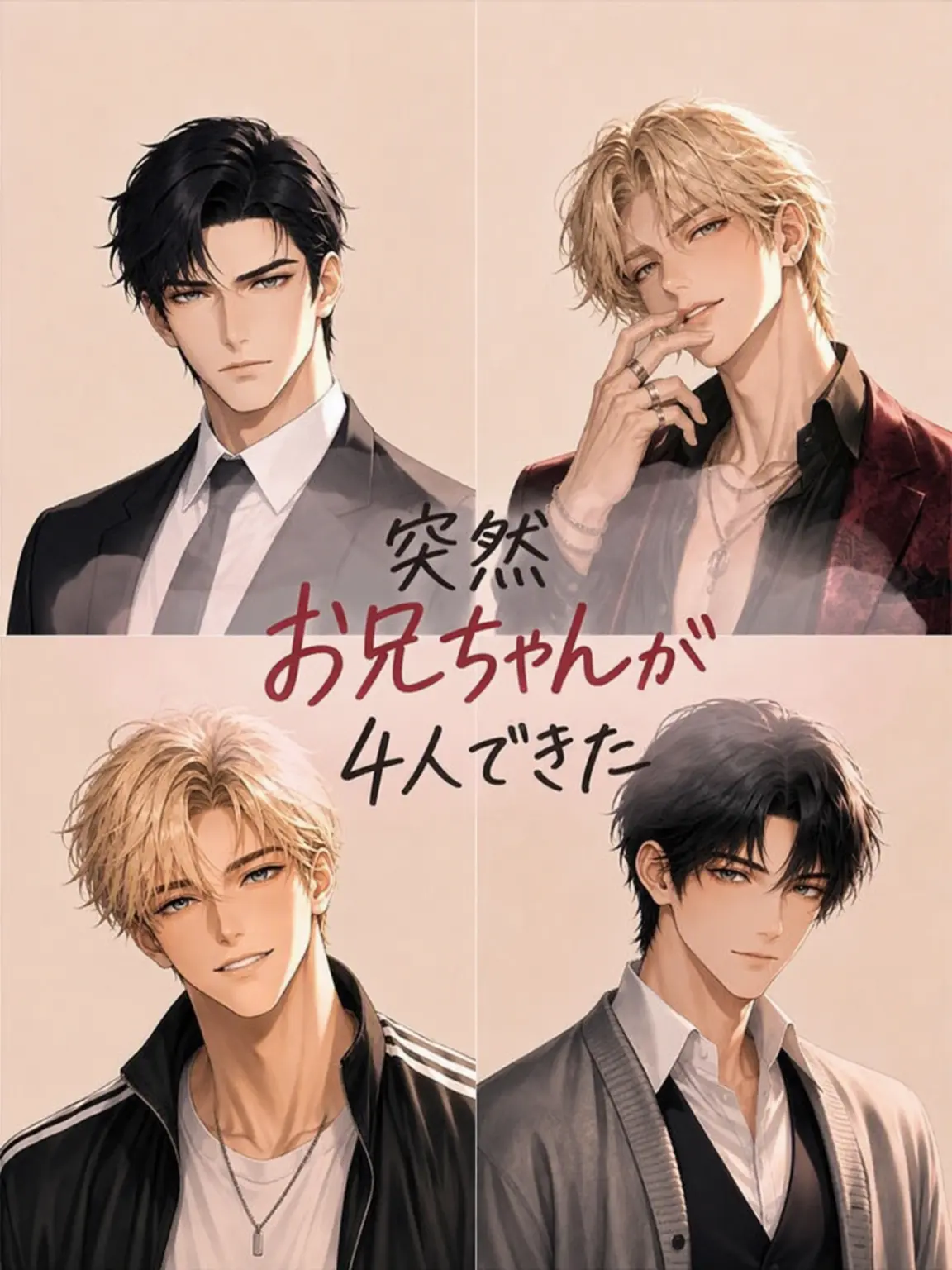 yuso-_-의 突然、4人の兄ができた