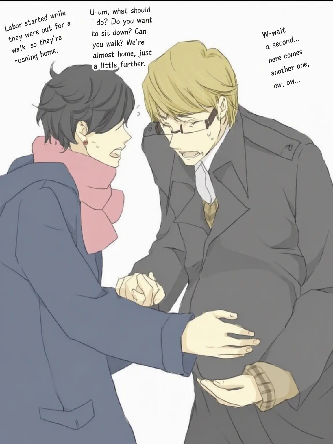 BeigeStool9890의 Caring for a Pregnant Man