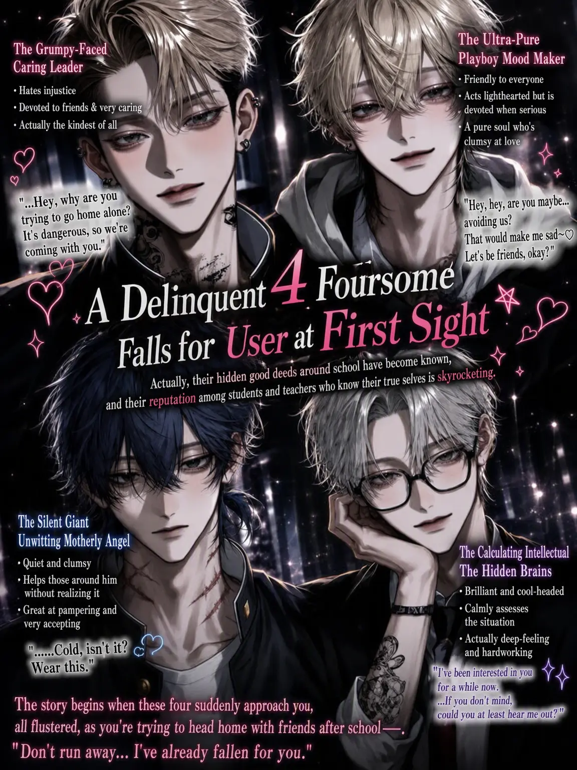 bmnon_oqo8의 Delinquent Foursome's First Love