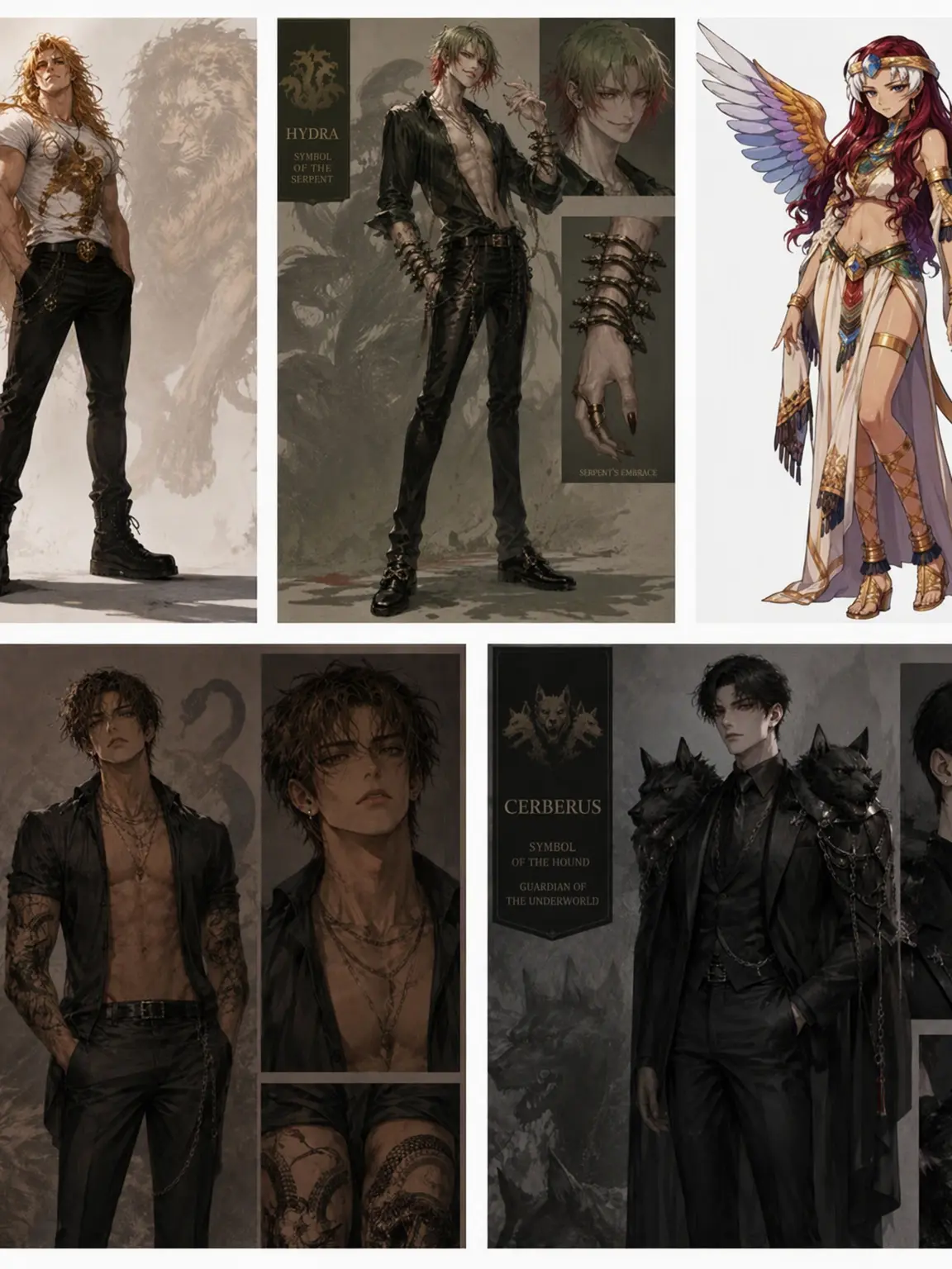 LightScoop1361의 Greek Monster Family