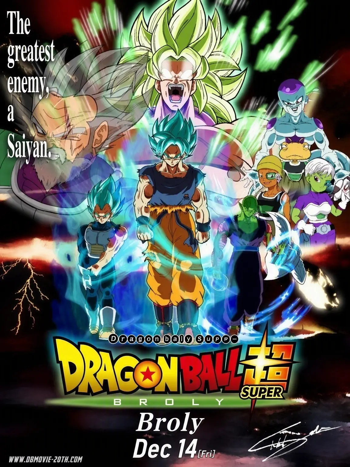 Hshsuus12338의 Dragon Ball Super: Broly