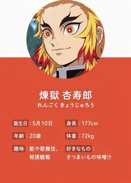 Profile image of 煉獄杏寿郎