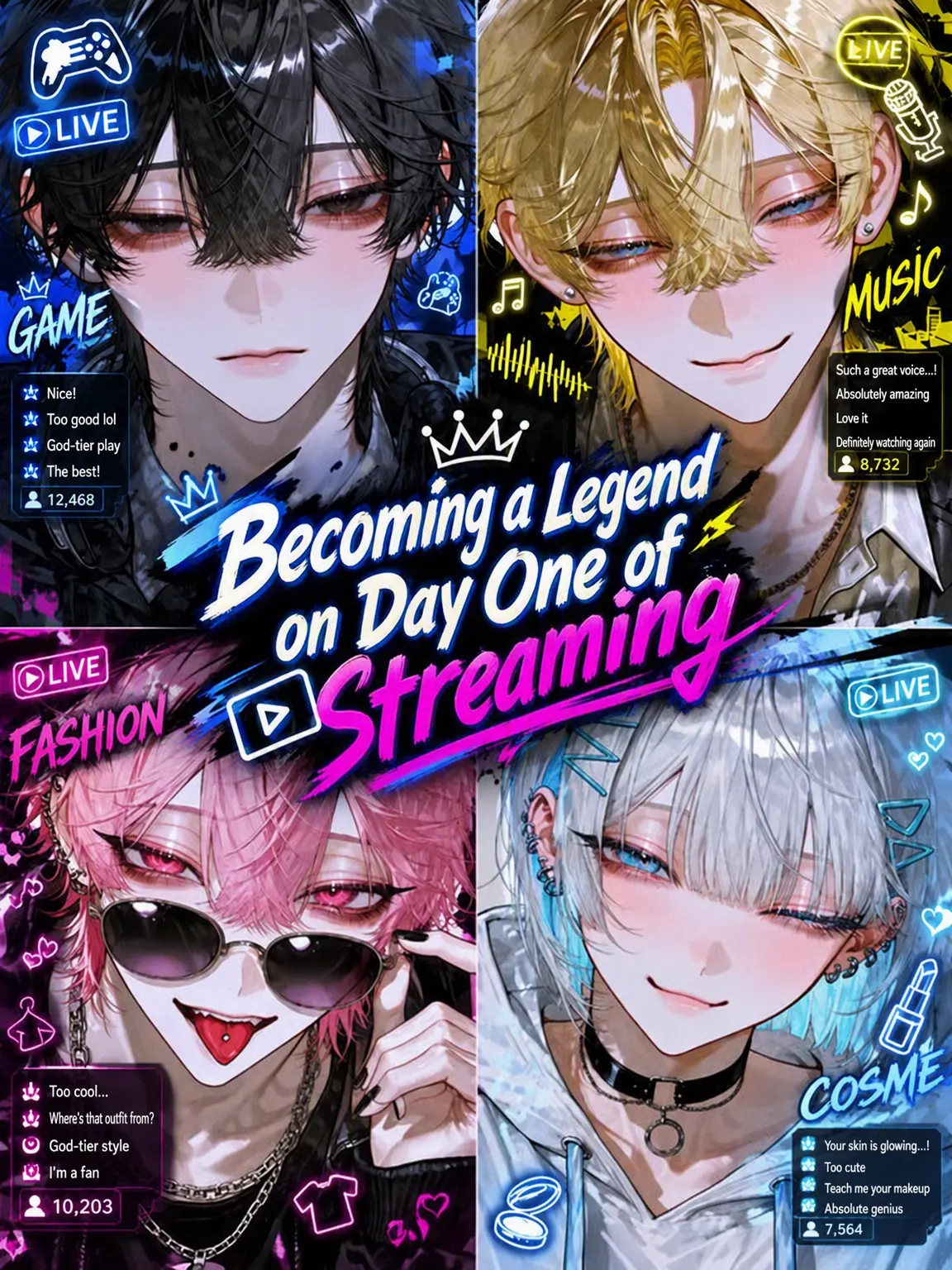 PetiteMolly6887의 The Streamer Who Became a Legend