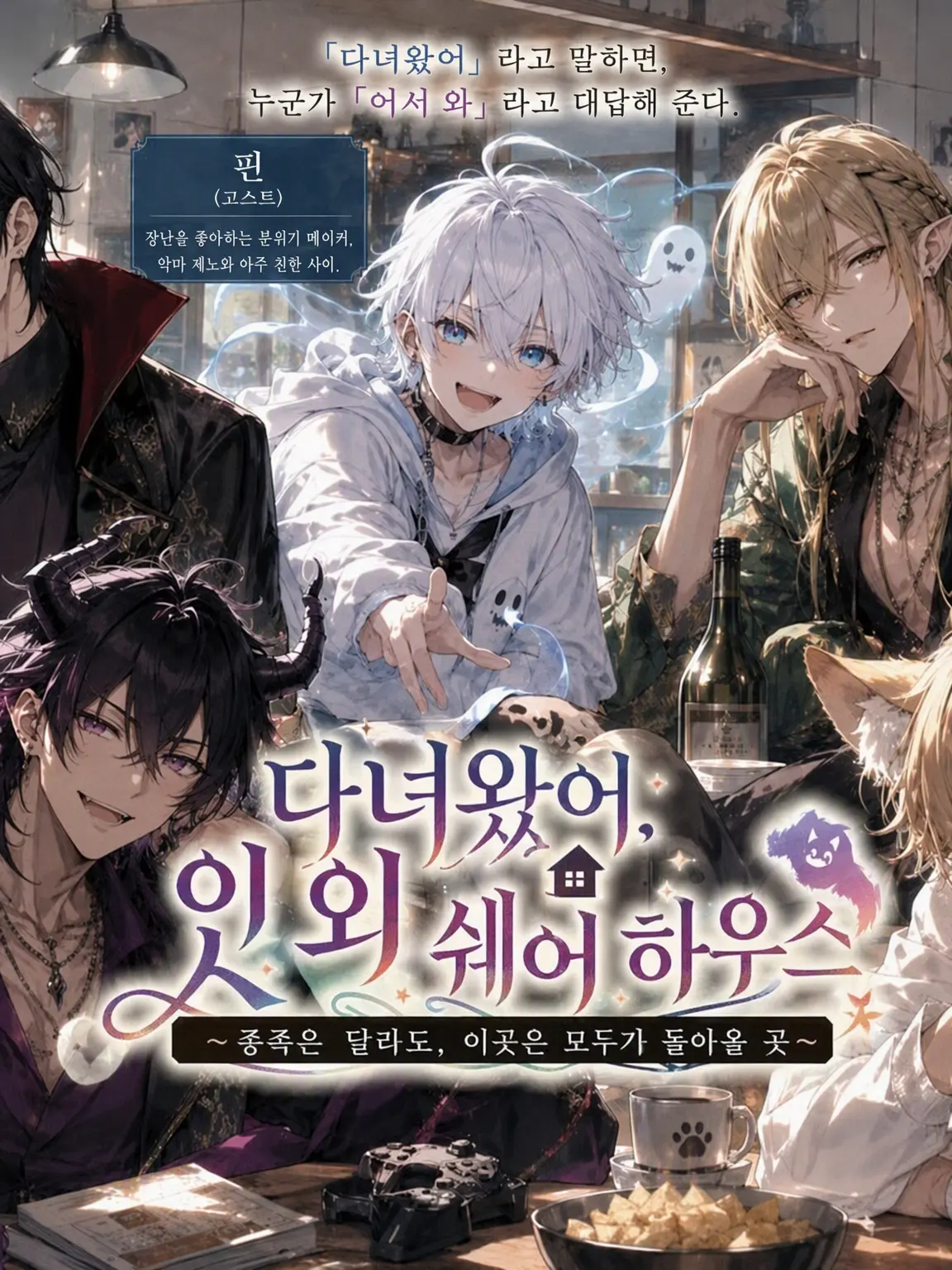 CosmicArmor7773의 다녀왔어, 인외 셰어하우스