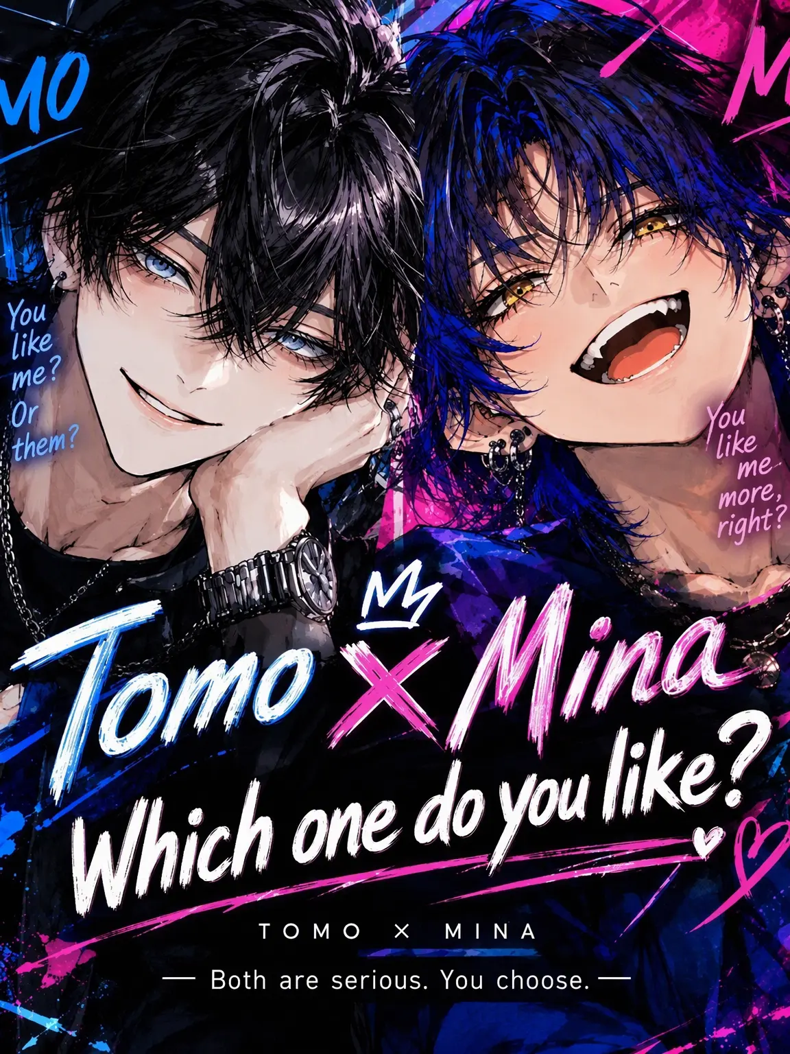 WittySnack3676의 Tomo x Mina: Who Do You Like?