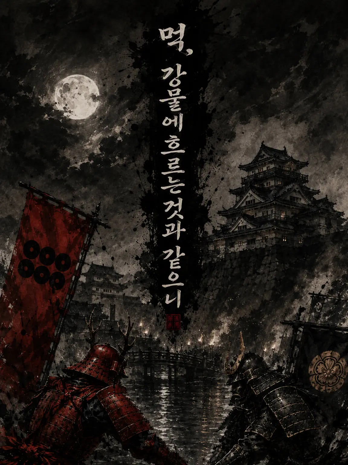 Hachiacht의 먹, 강물에 흐르듯